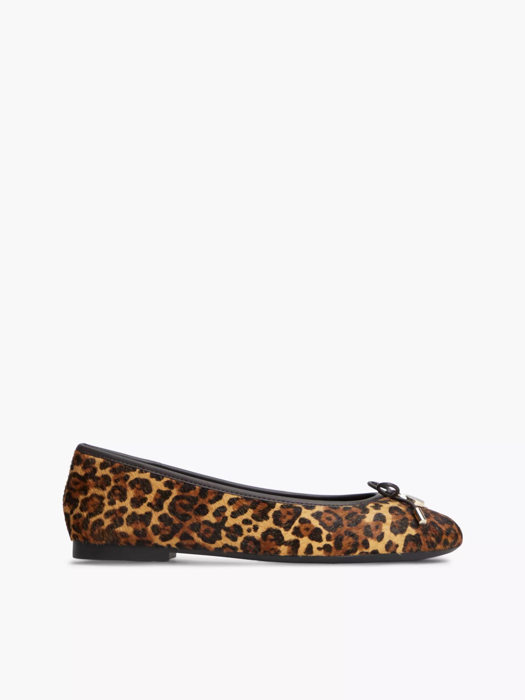 Leopard-Print Calf Hair Ballet Flat by TOMMY HILFIGER