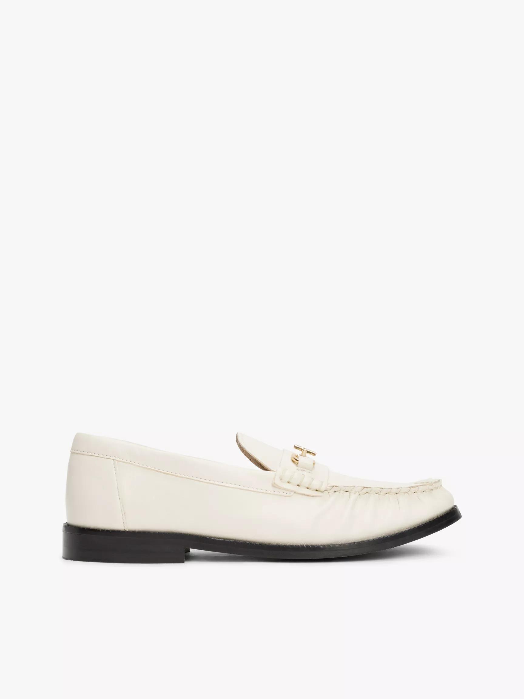 Logo Horsebit Leather Loafers by TOMMY HILFIGER