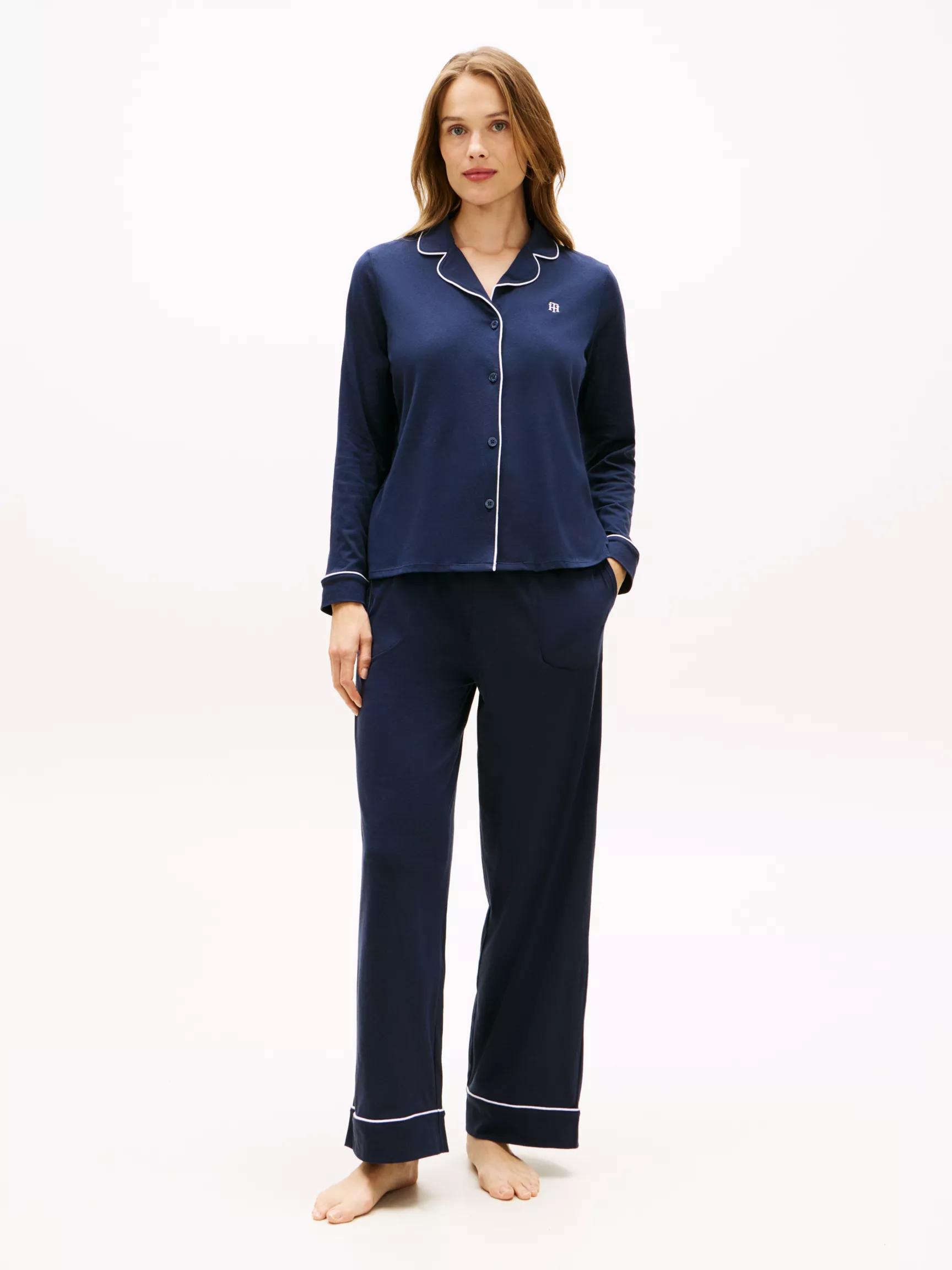 Long Sleeve Shirt & Pant Sleep Set by TOMMY HILFIGER