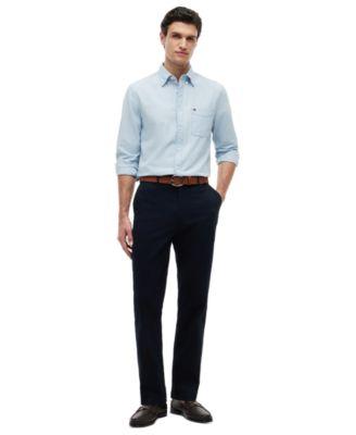 Men's Dover Essential Regular-Fit Stretch Twill Chino Pants by TOMMY HILFIGER