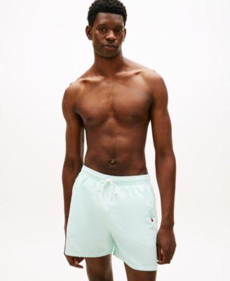 Men's Drawstring Zip Pocket Swim Trunks by TOMMY HILFIGER