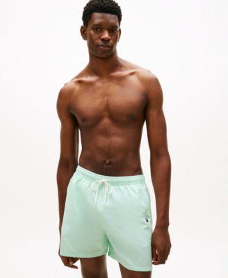 Men's Drawstring Zip Pocket Swim Trunks by TOMMY HILFIGER