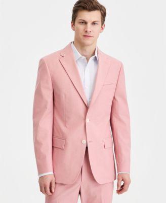 Men's Modern-Fit TH Flex Stretch Chambray Suit Separates Jacket by TOMMY HILFIGER