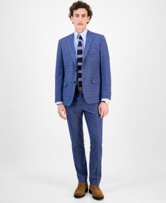 Men's Modern-Fit Wool TH-Flex Stretch Suit Separates by TOMMY HILFIGER