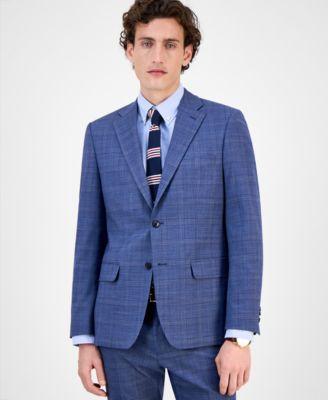 Men's Modern-Fit Wool TH-Flex Stretch Suit Separates Jacket by TOMMY HILFIGER