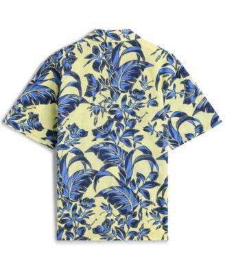 Men's Short-Sleeve Floral Print Woven Shirt by TOMMY HILFIGER