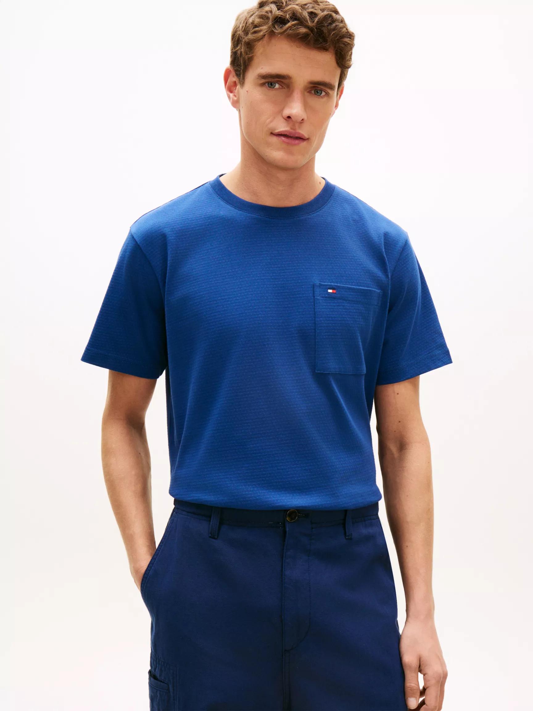 Mesh Jersey Pocket T-Shirt by TOMMY HILFIGER