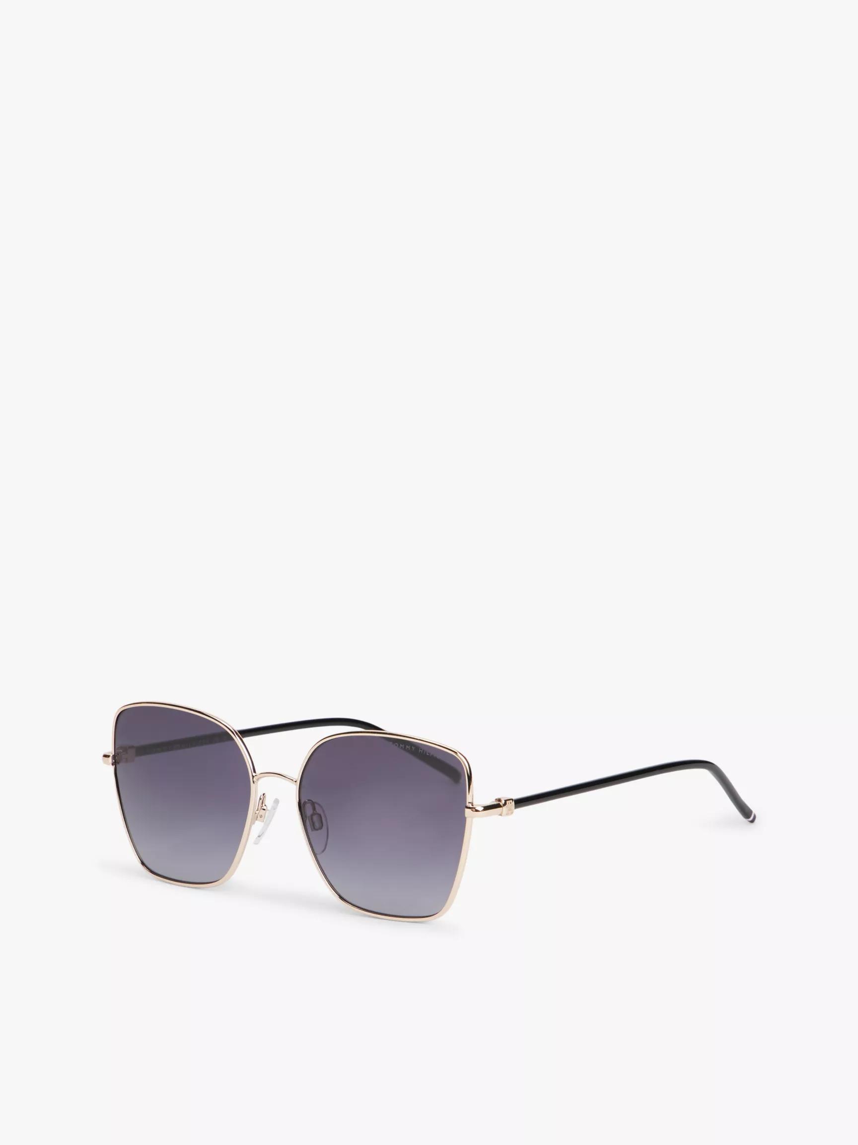 Metal Butterfly Frame Sunglasses by TOMMY HILFIGER