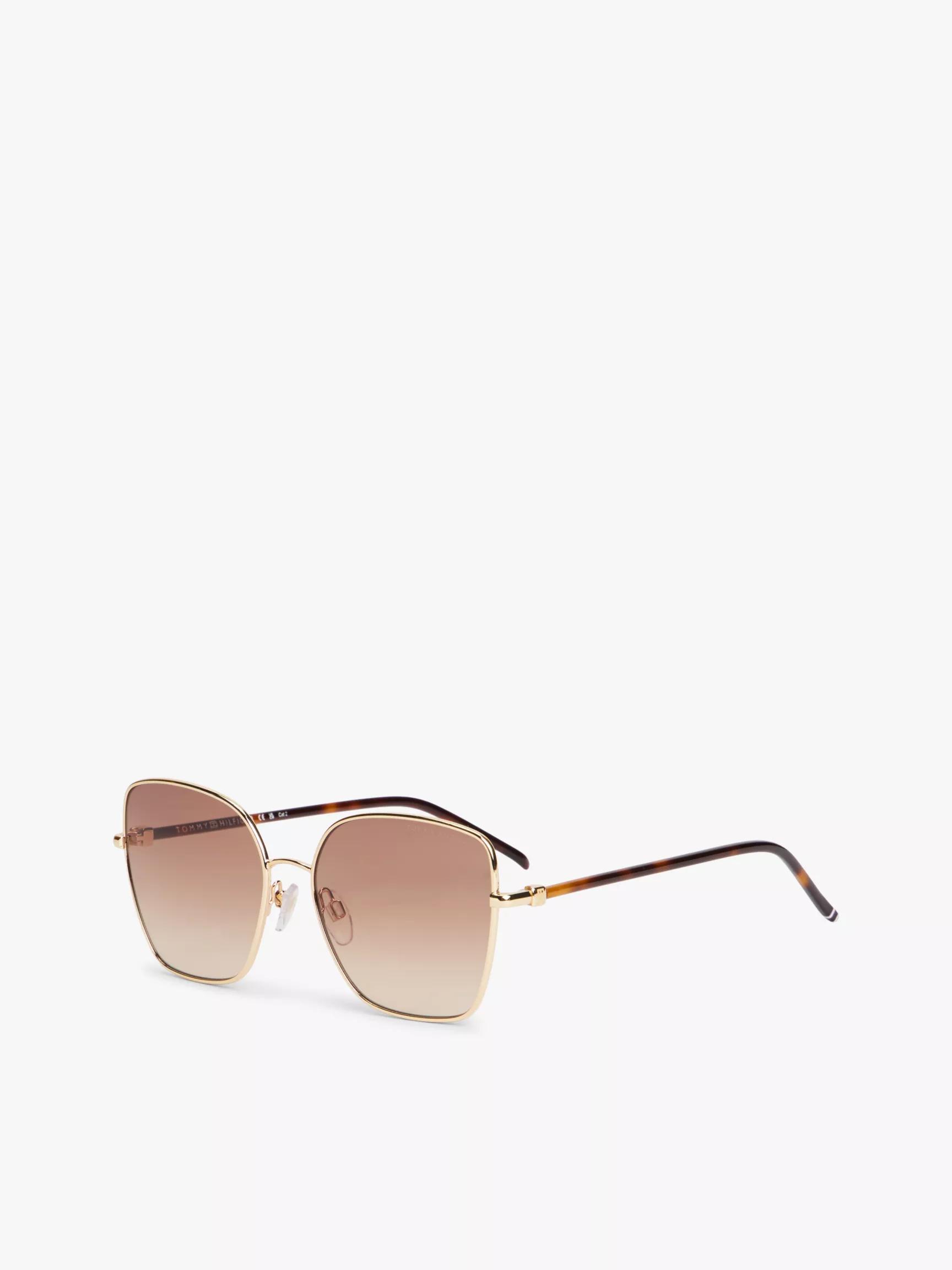 Metal Butterfly Frame Sunglasses by TOMMY HILFIGER