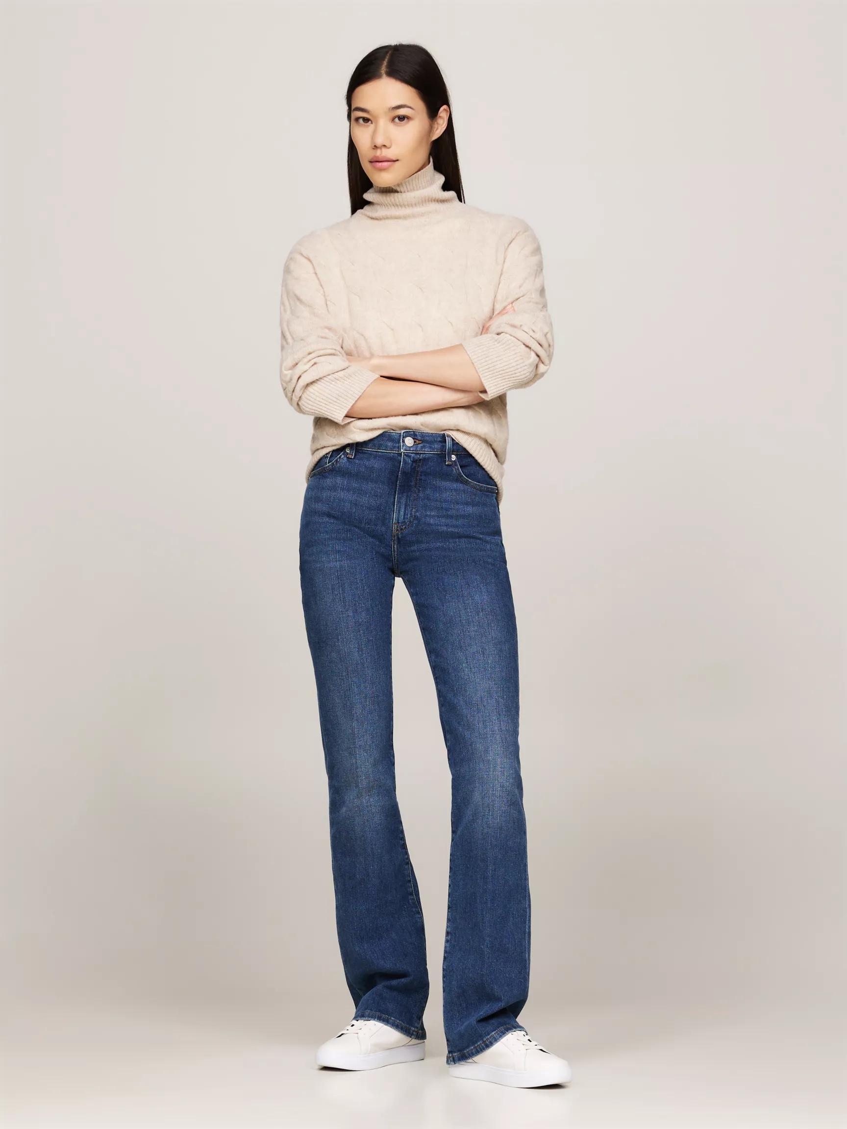 Mid-Rise Medium Wash Bootcut Jean by TOMMY HILFIGER