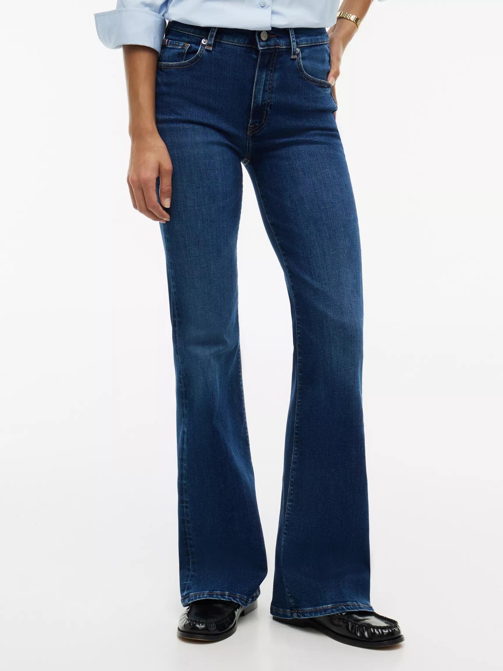 Mid-Rise Stretch Flared Jean by TOMMY HILFIGER