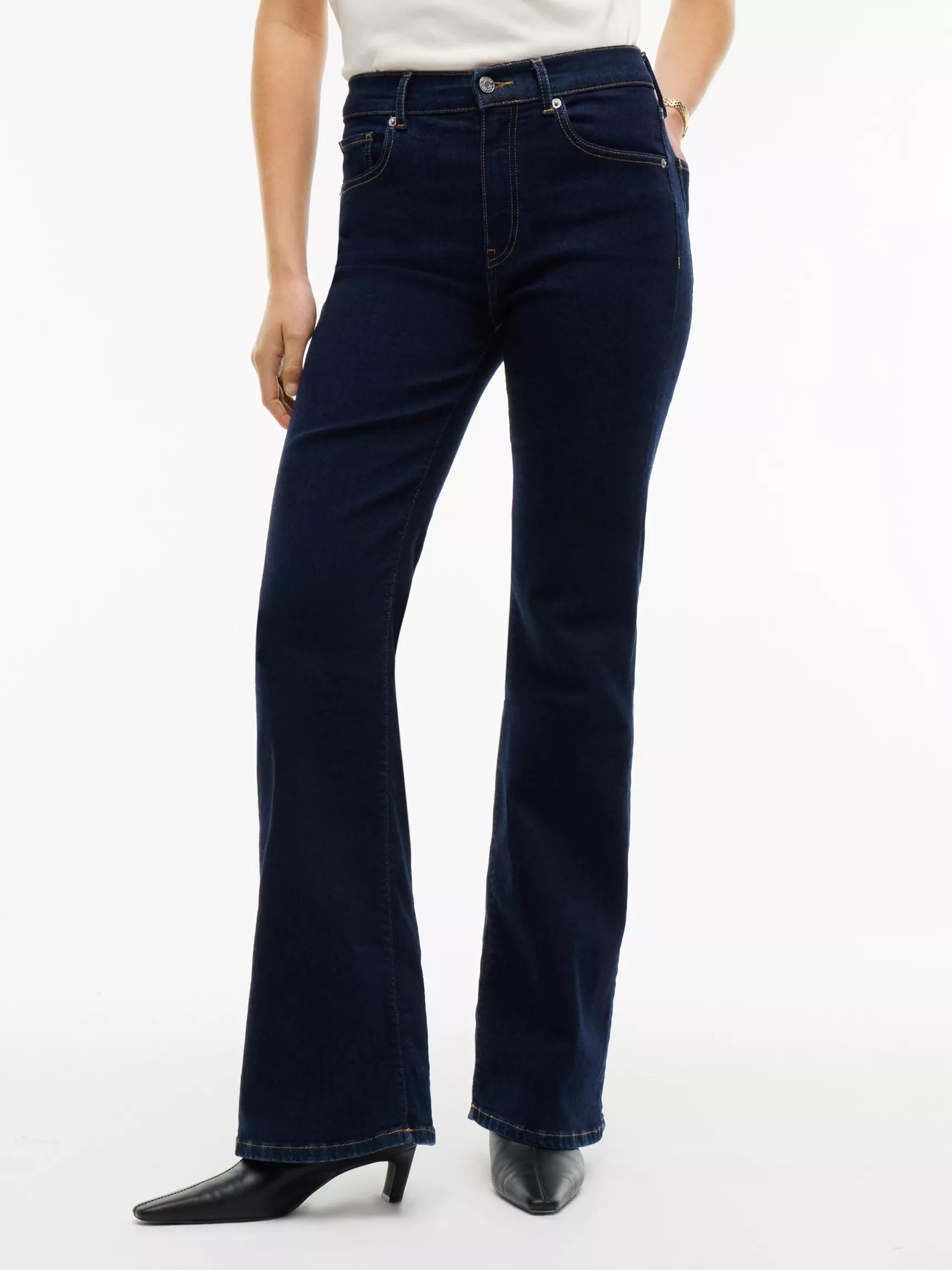 Mid-Rise Stretch Flared Jean by TOMMY HILFIGER
