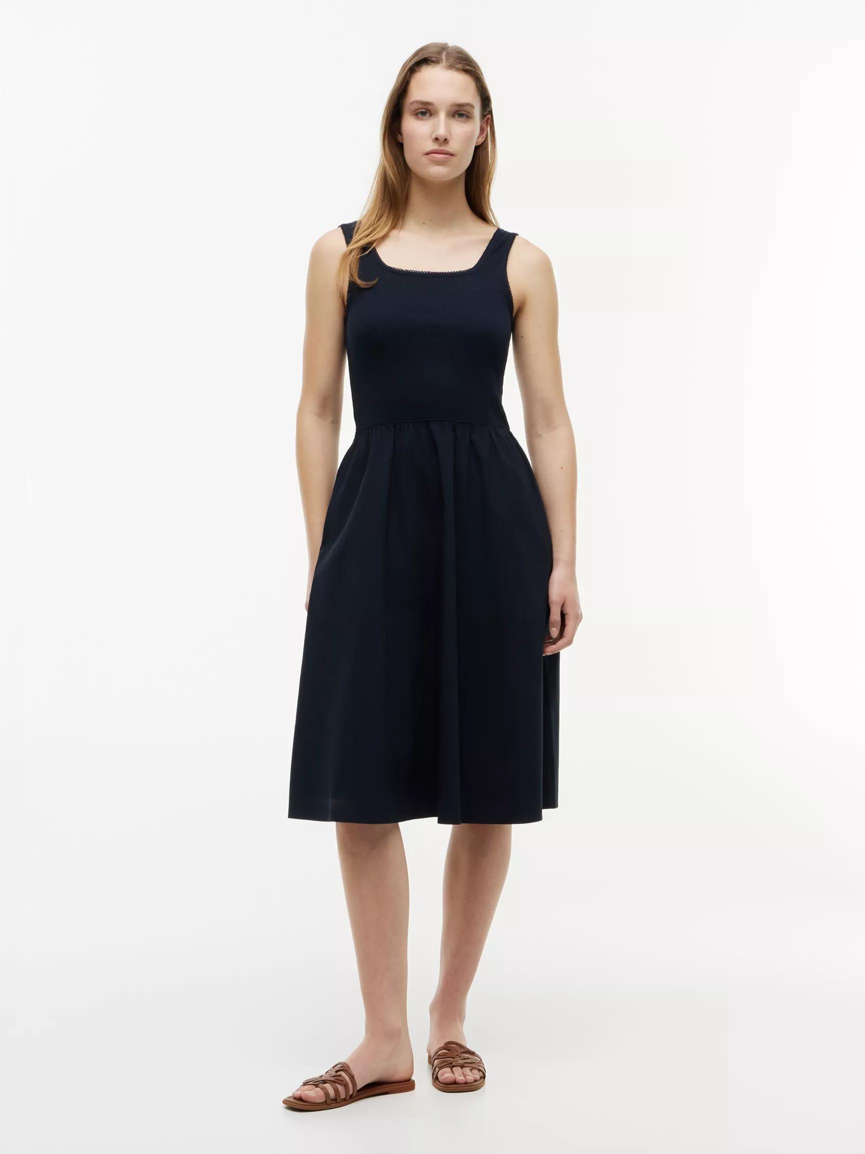Mixed-Media Midi Tank Dress by TOMMY HILFIGER