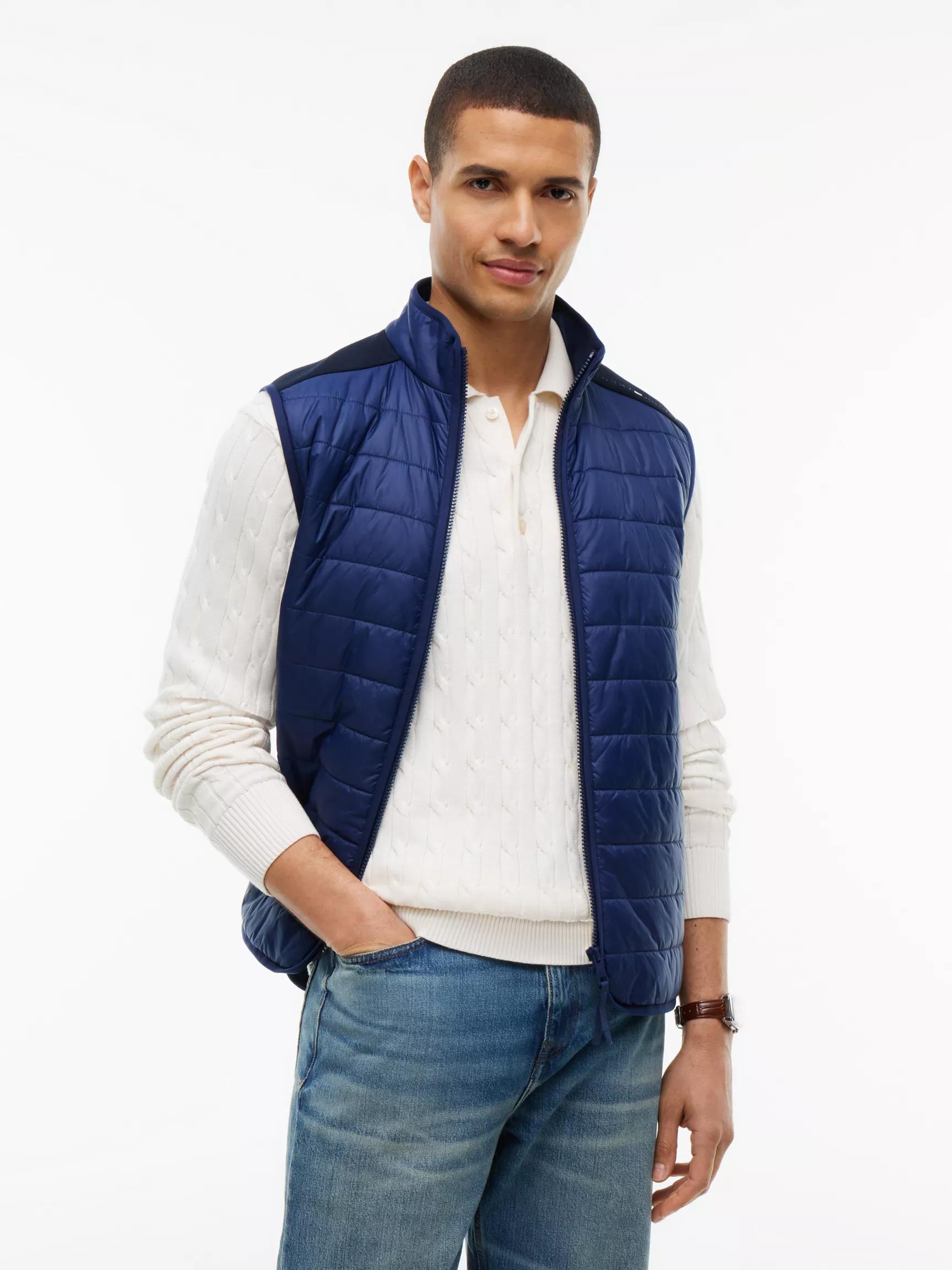 Mixed-Media TH Performance Vest by TOMMY HILFIGER