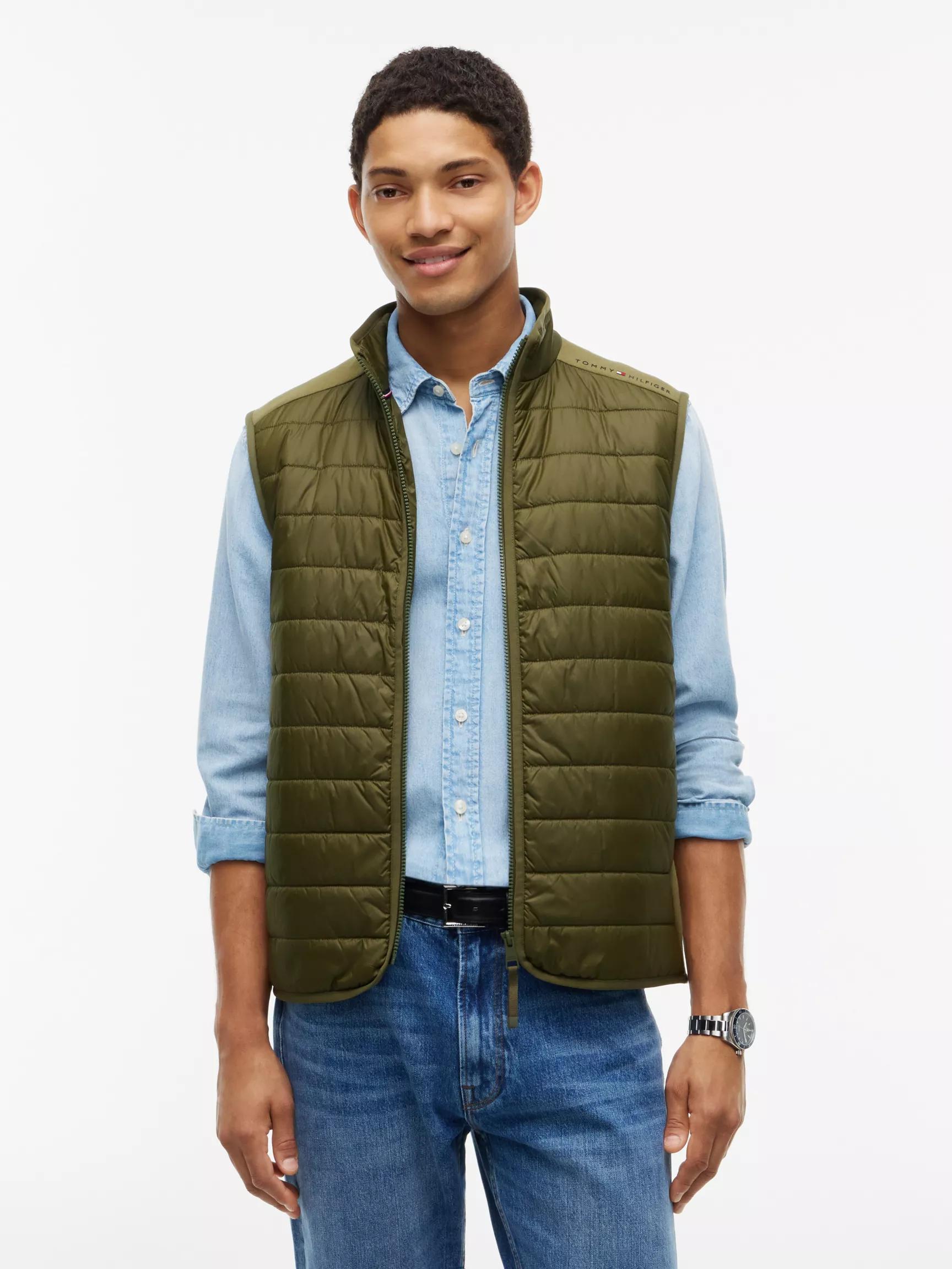 Mixed-Media TH Performance Vest by TOMMY HILFIGER