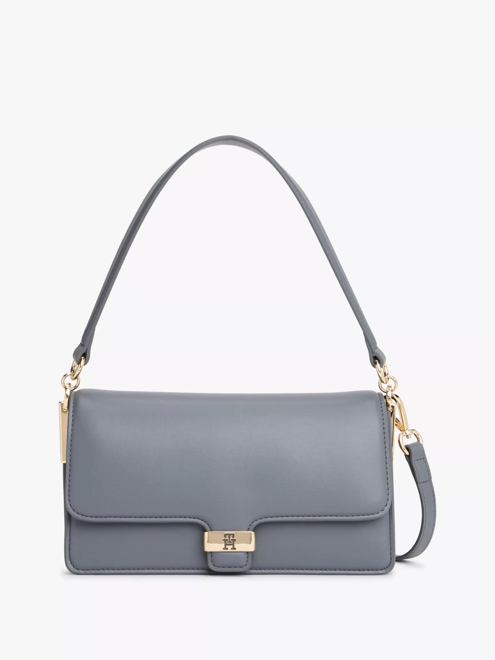 Monogram Clasp Convertible Crossbody Bag by TOMMY HILFIGER Monogram Clasp Convertible Crossbody Bag by TOMMY HILFIGER