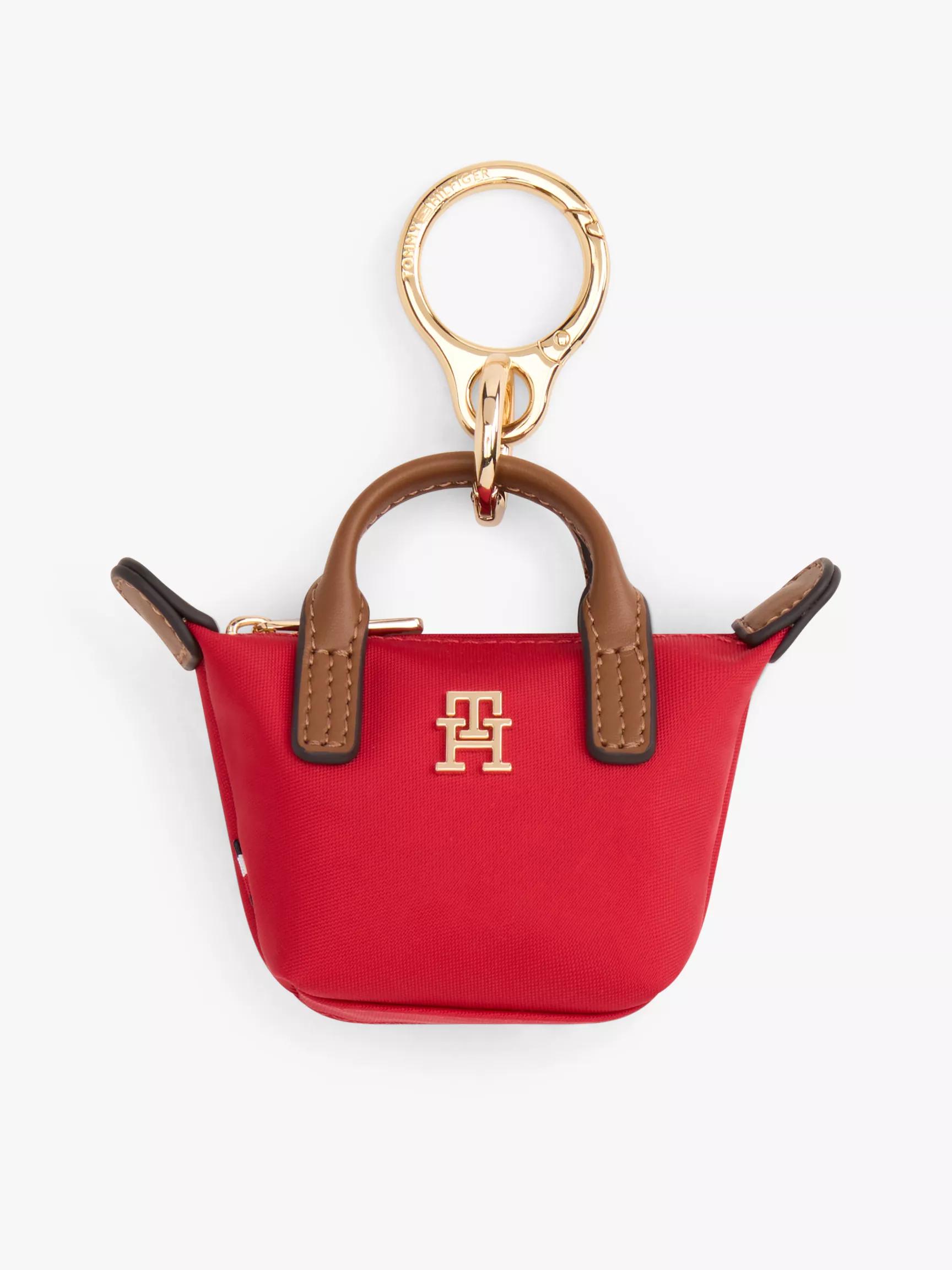 Monogram Coin Purse Bag Charm by TOMMY HILFIGER