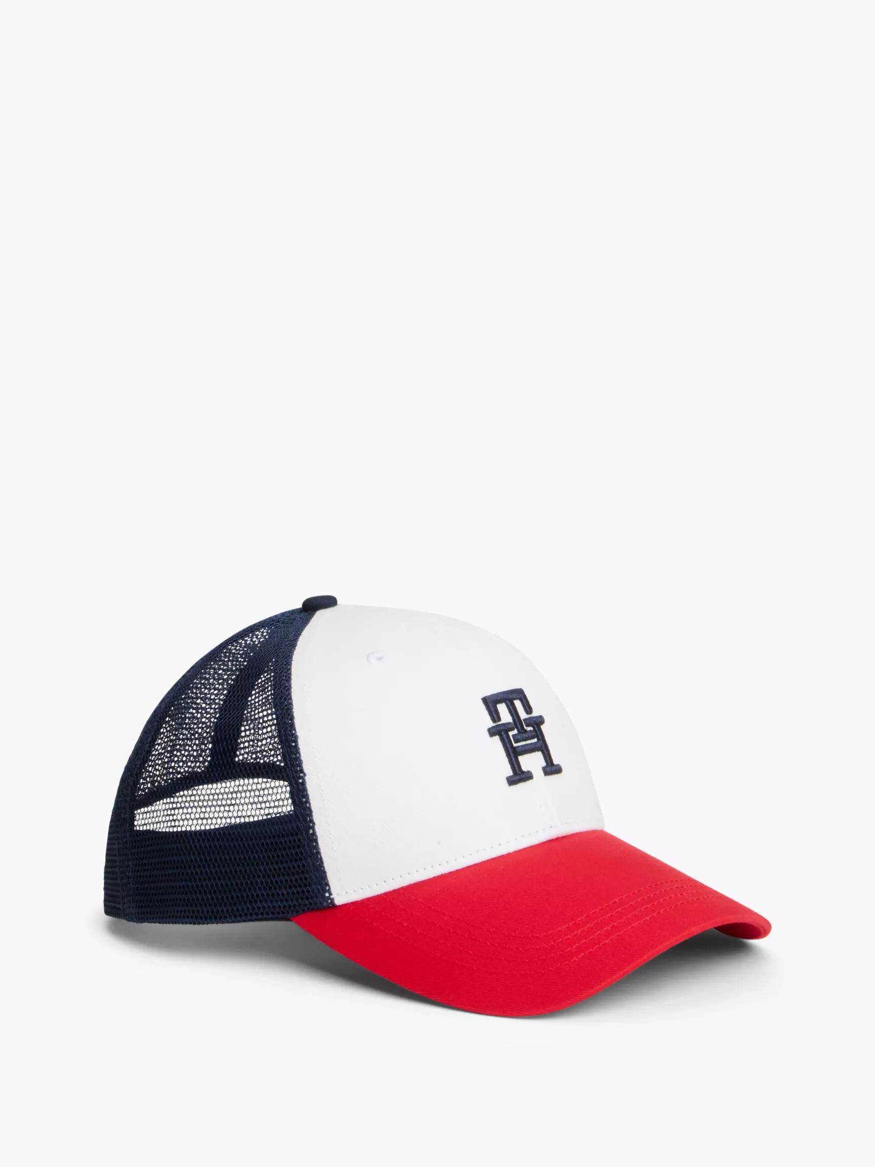 Monogram Colorblock Trucker Cap by TOMMY HILFIGER