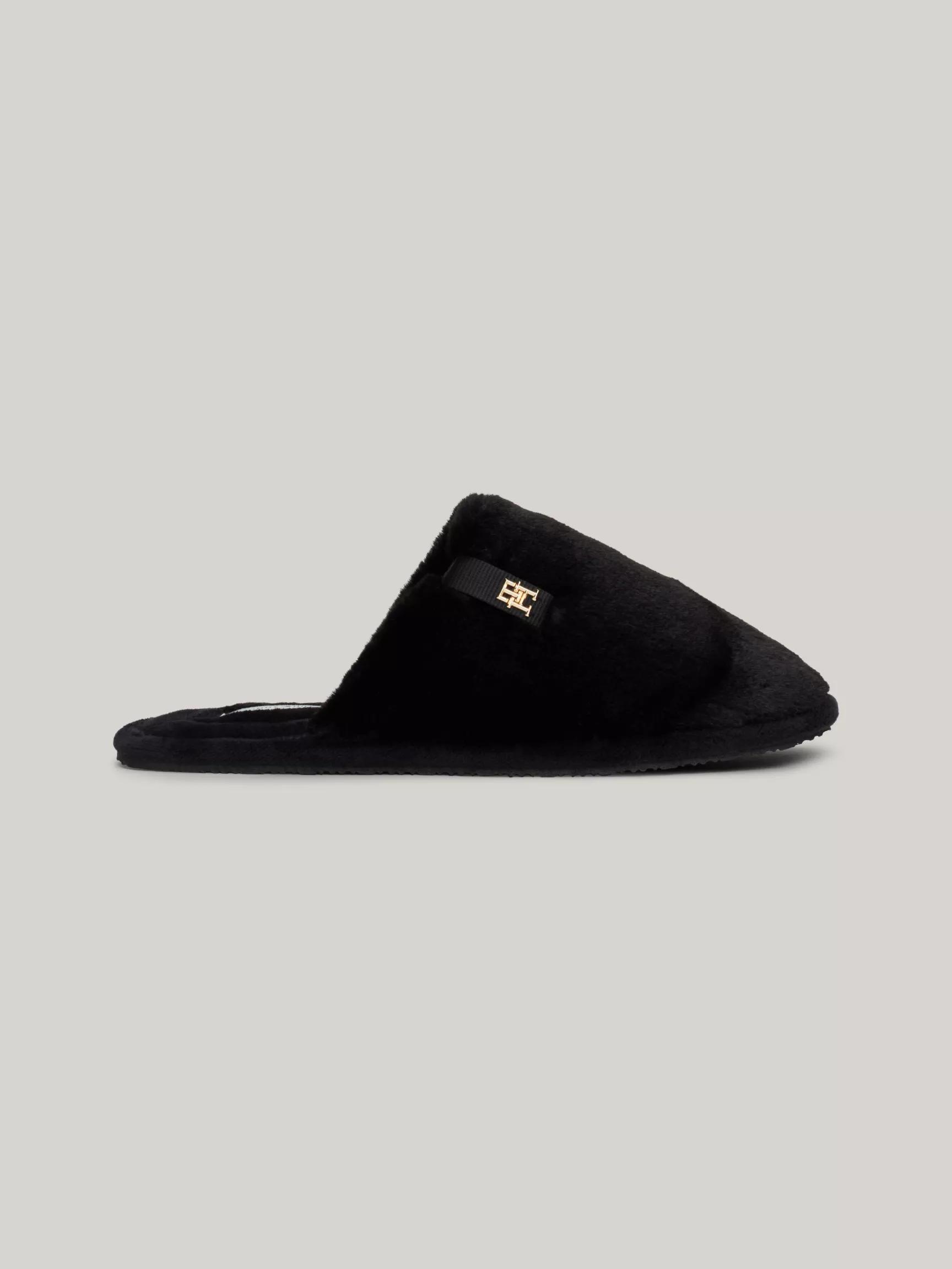 Monogram Fleece Slipper by TOMMY HILFIGER