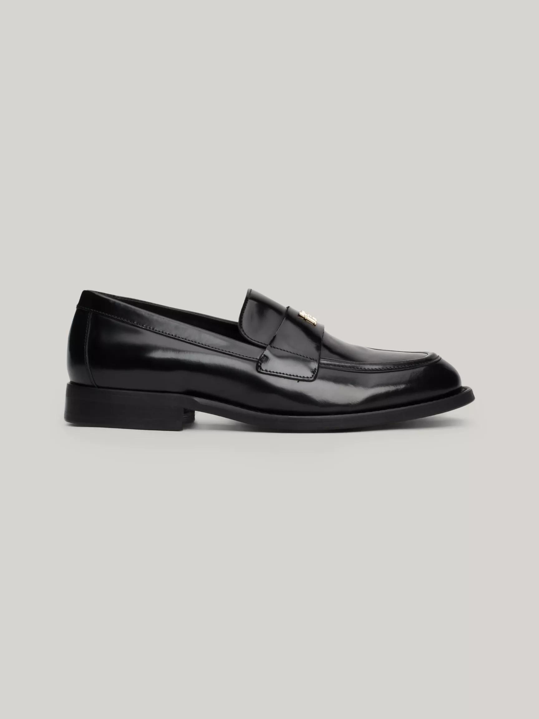 Monogram Leather Loafer by TOMMY HILFIGER