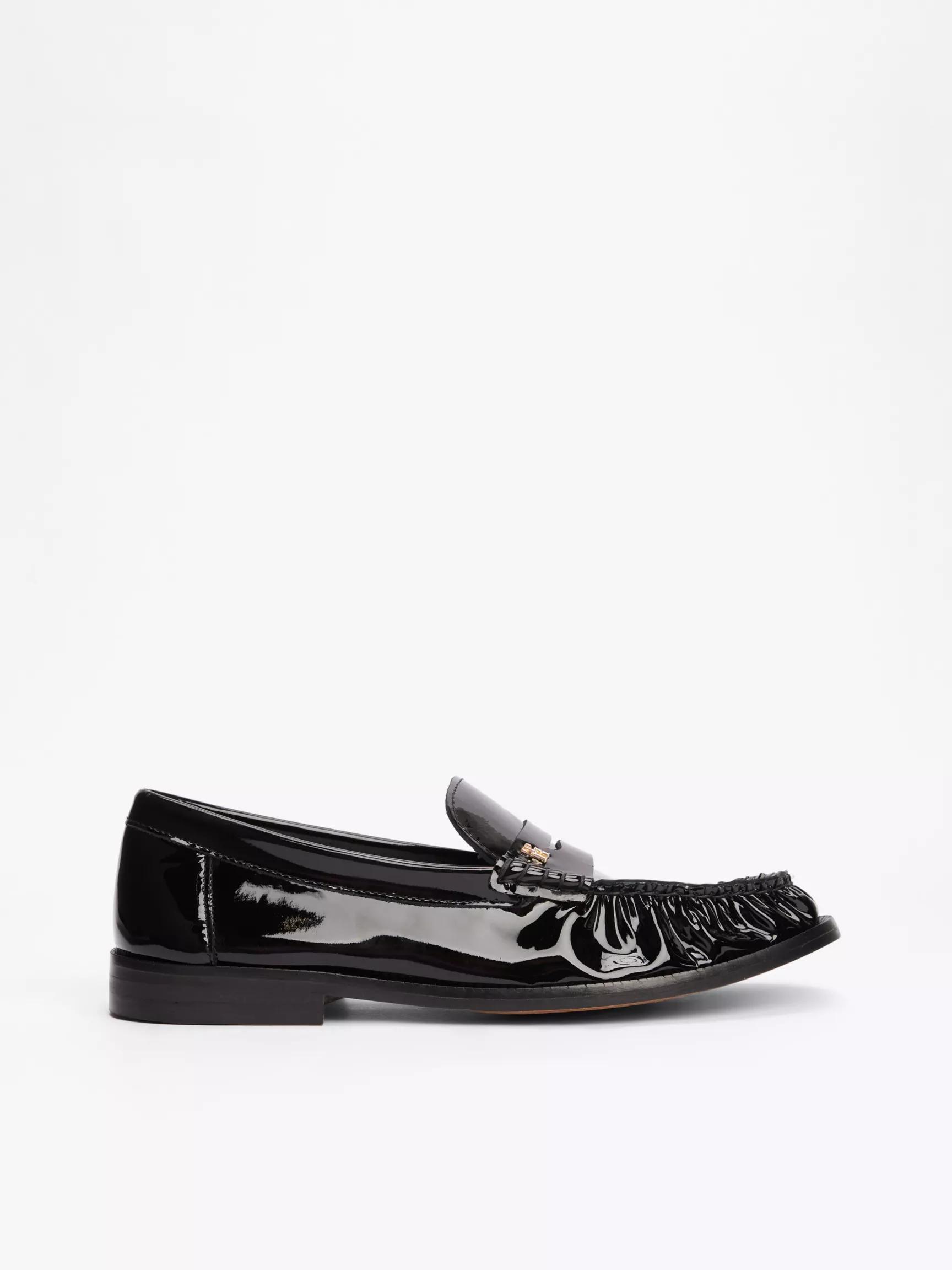 Monogram Leather Loafer by TOMMY HILFIGER