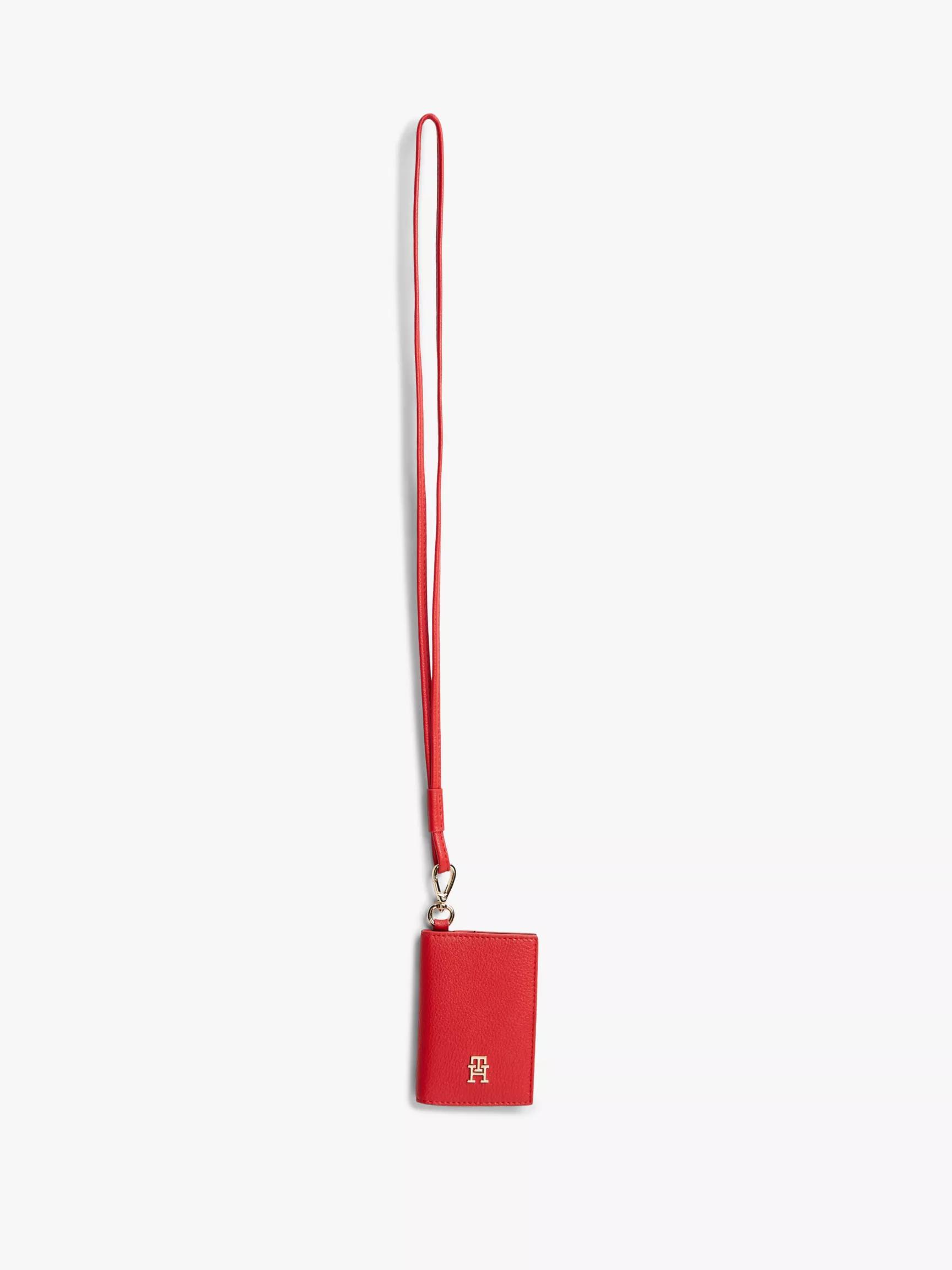 Monogram Logo Lanyard & Card Holder by TOMMY HILFIGER