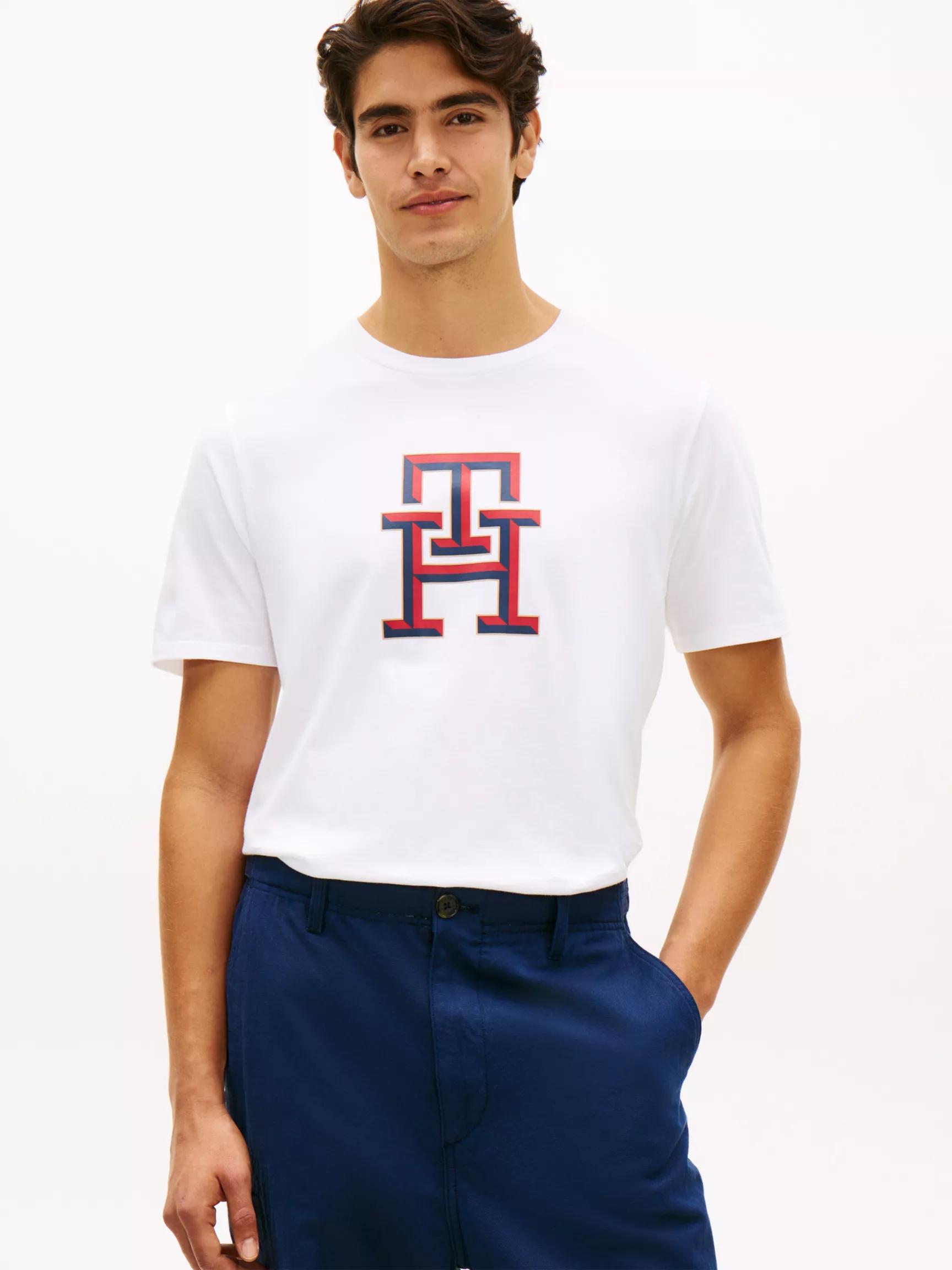 Monogram Logo T-Shirt by TOMMY HILFIGER