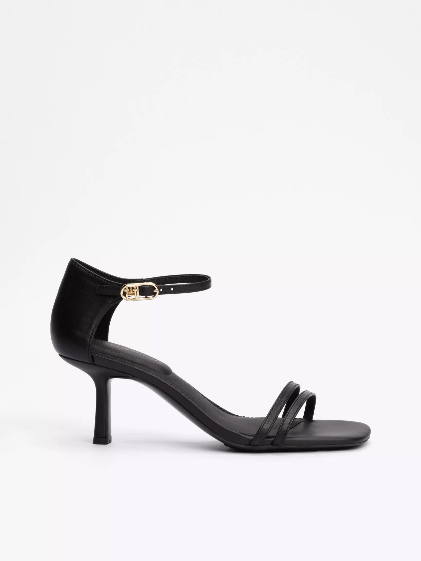 Monogram Strap Kitten Heel Shoe by TOMMY HILFIGER