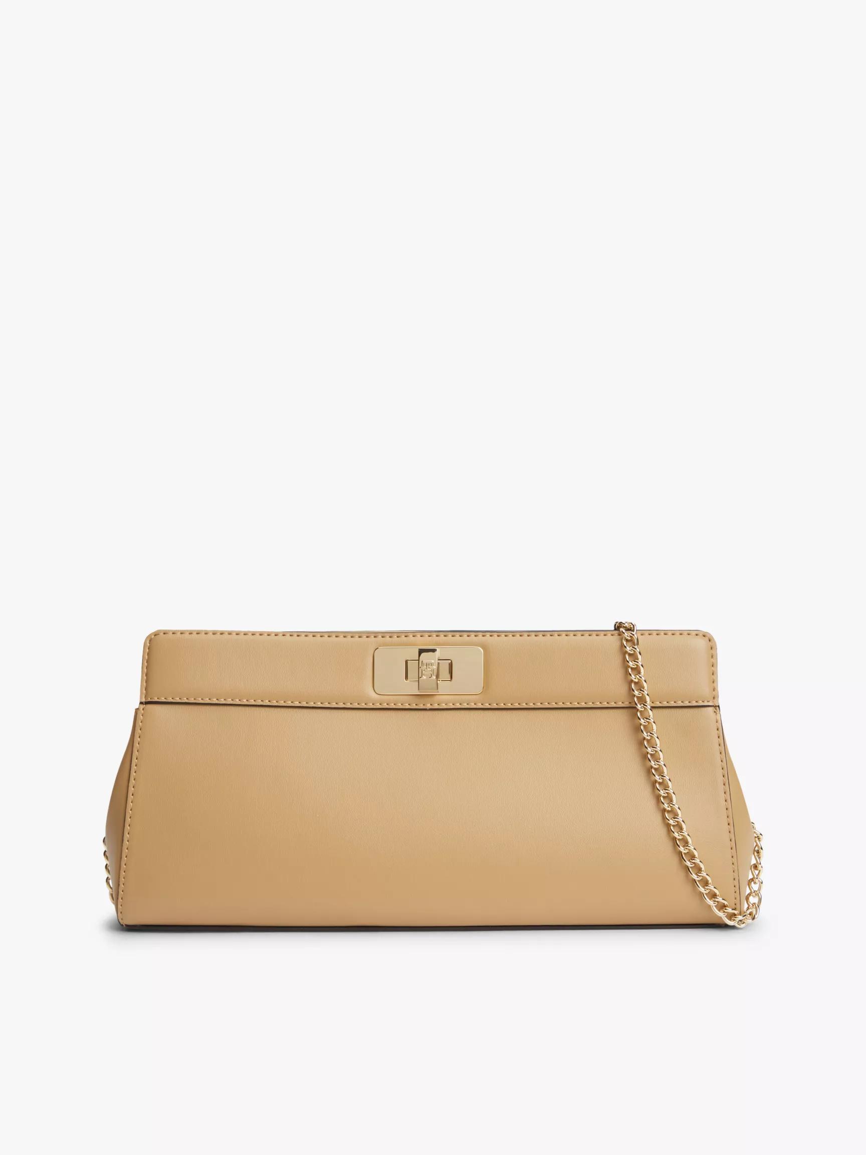 Monogram T-Lock Clutch by TOMMY HILFIGER