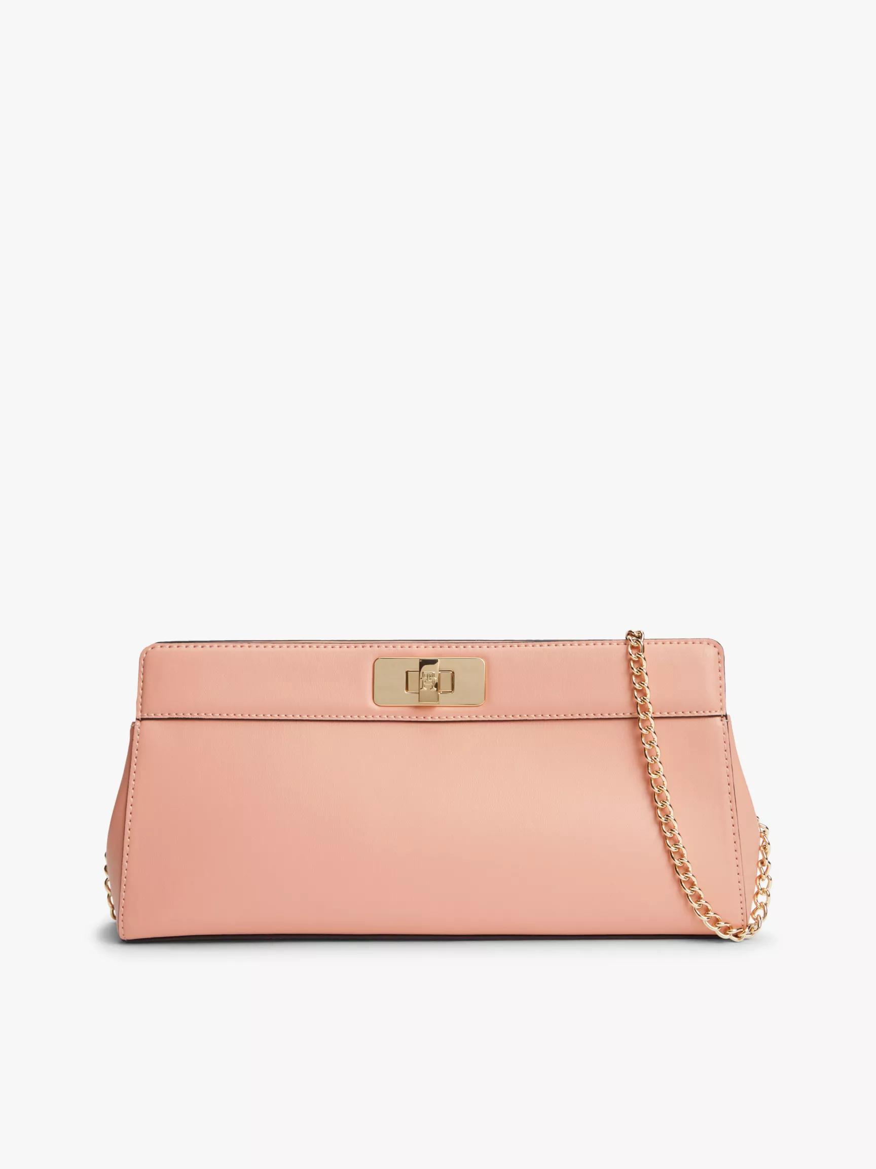 Monogram T-Lock Clutch by TOMMY HILFIGER