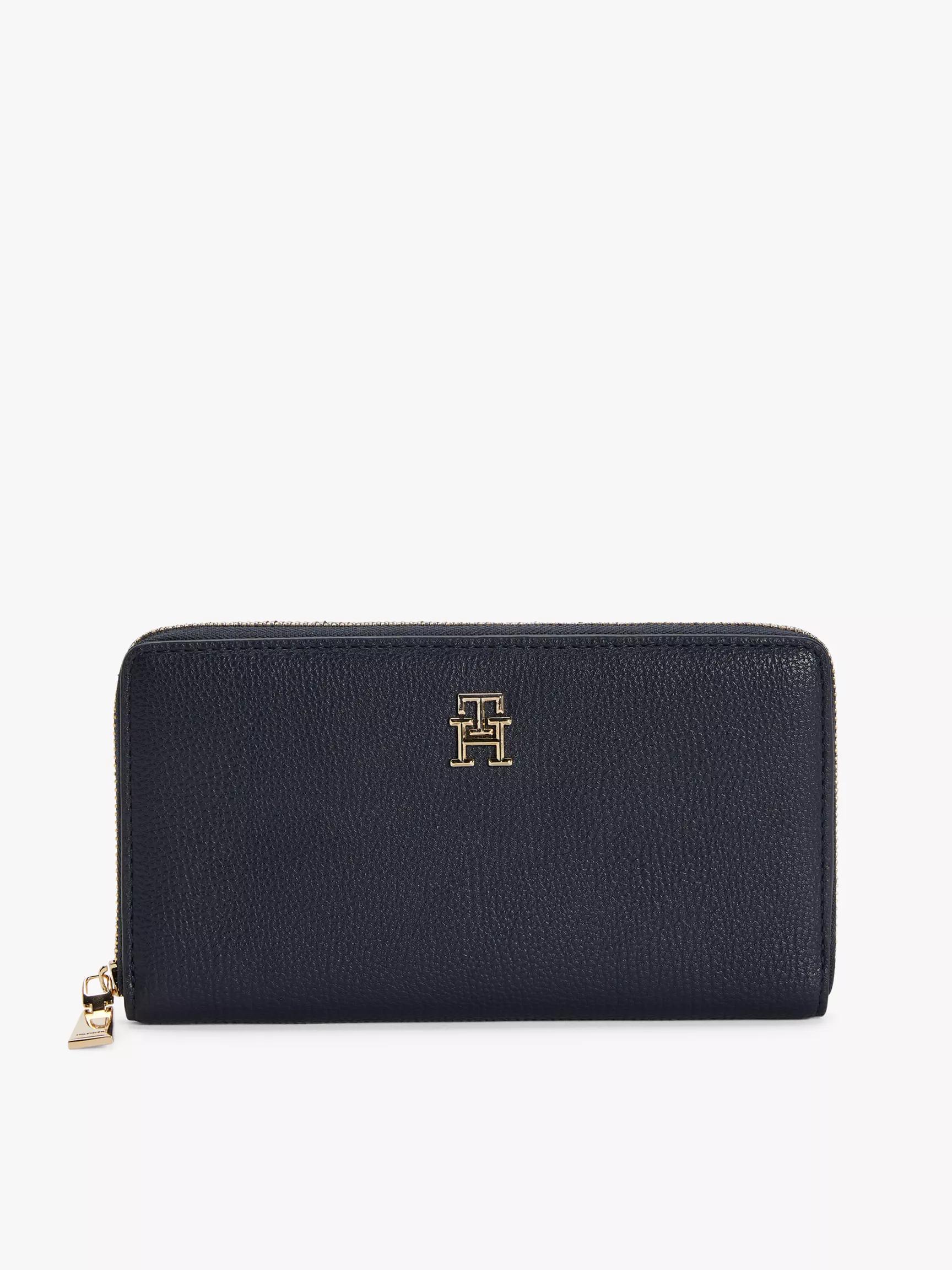 Monogram Zip Wallet by TOMMY HILFIGER