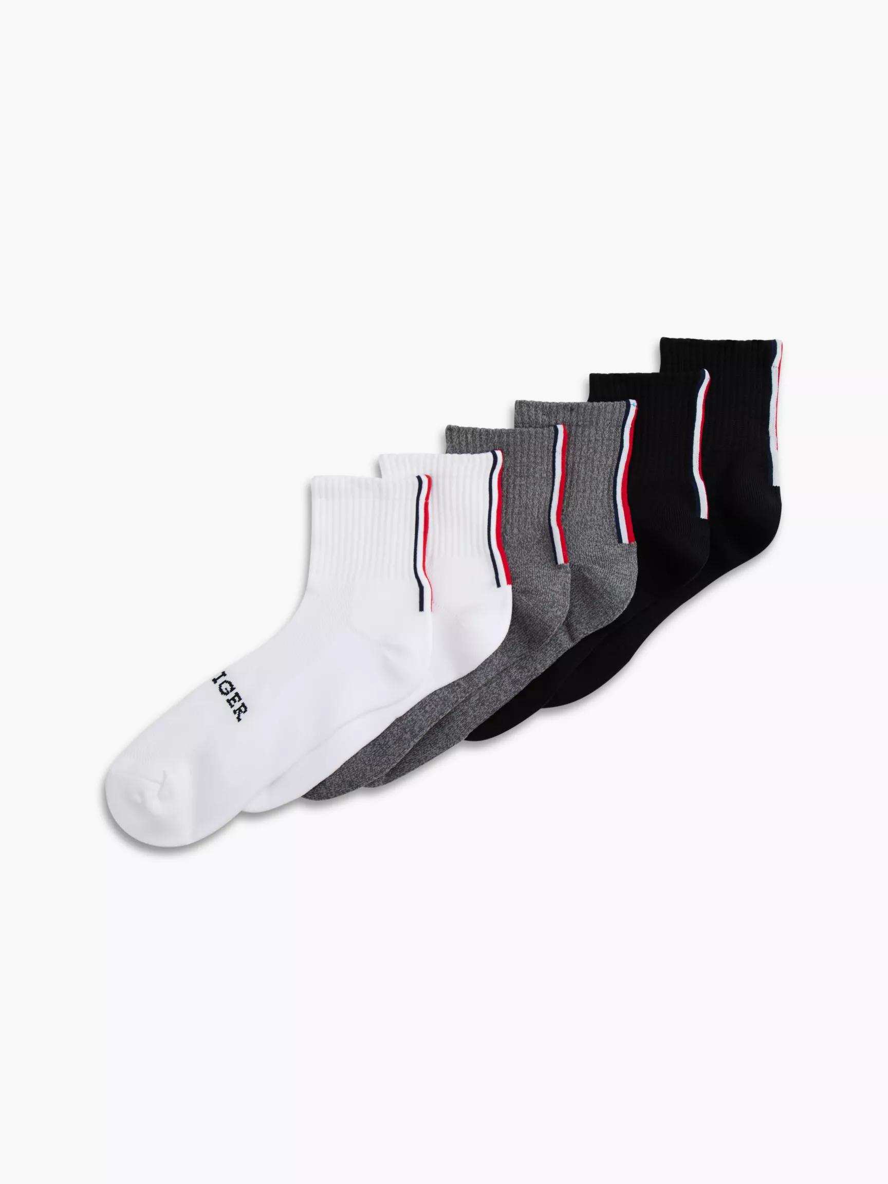 Monotype Sport Quarter-Top Sock 6-Pack by TOMMY HILFIGER
