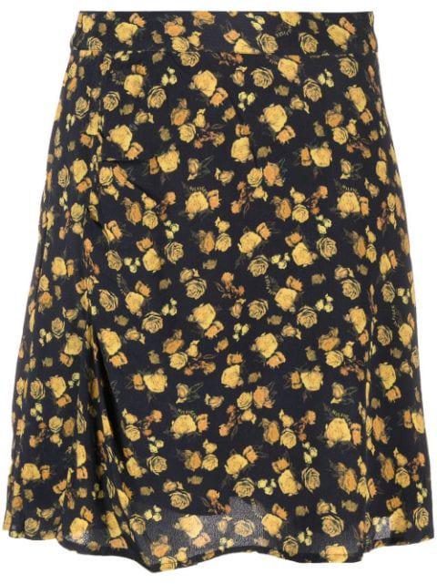 Moss crepe rose short shirt by TOMMY HILFIGER