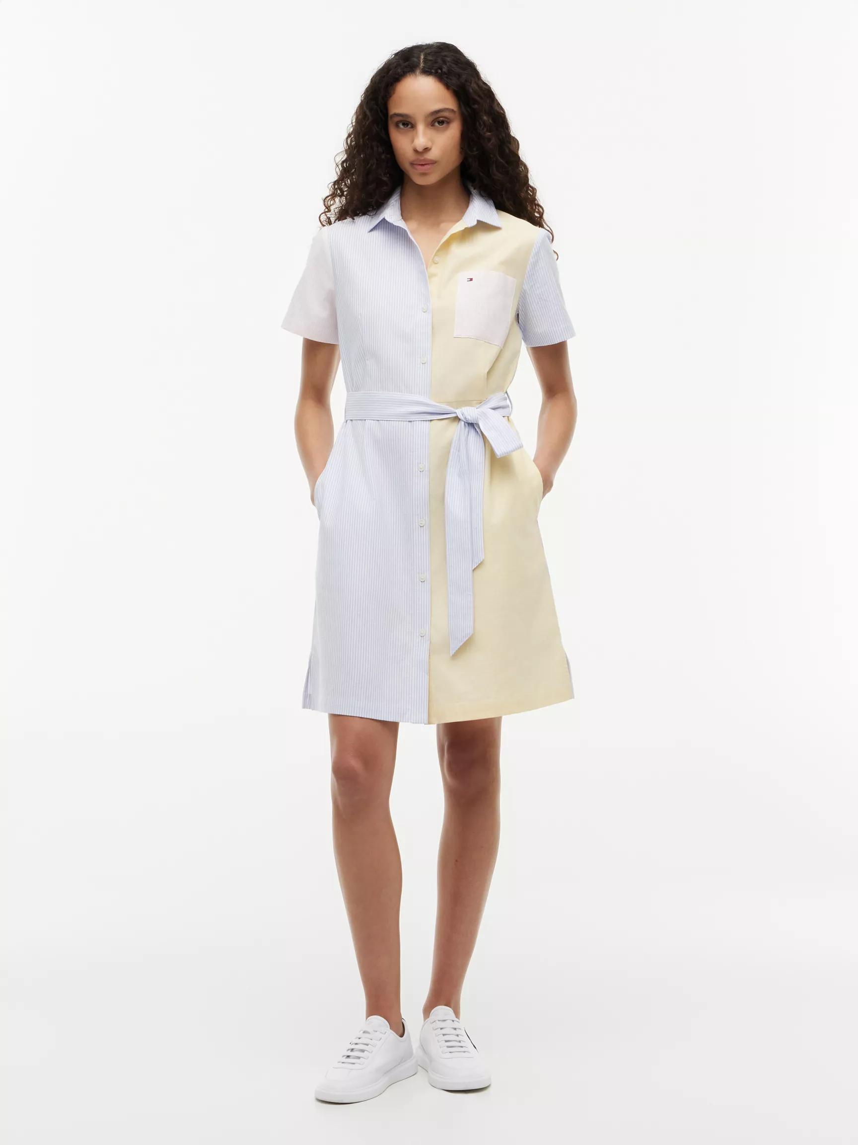 Multistripe Oxford Shirtdress by TOMMY HILFIGER