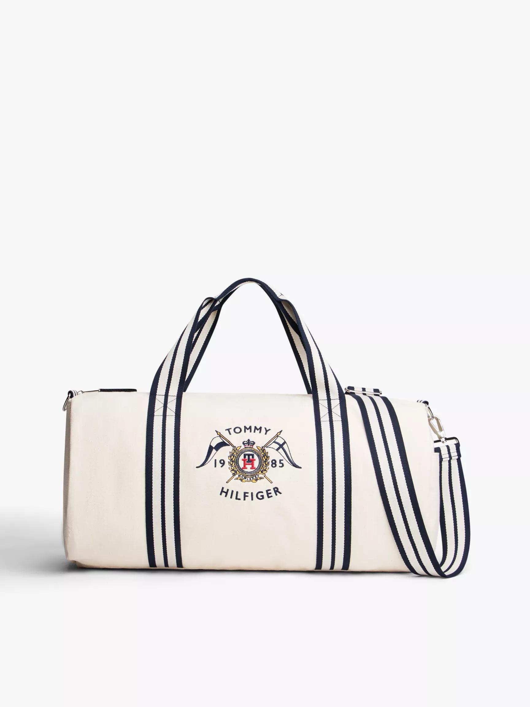 Nautical Crest Canvas Duffel Bag by TOMMY HILFIGER