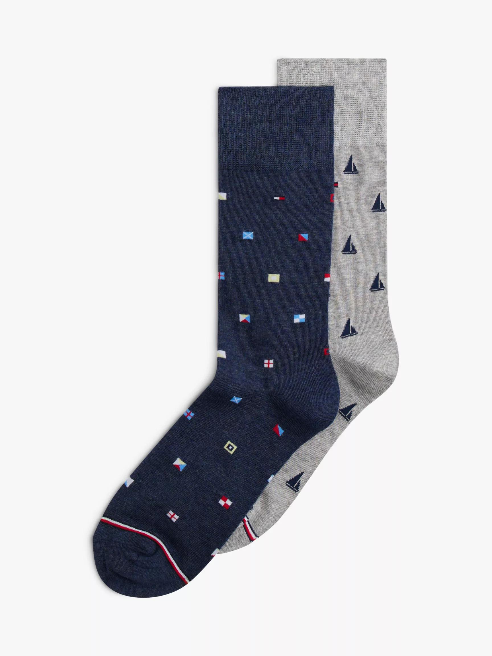 Nautical Trouser Sock 3-Pack by TOMMY HILFIGER