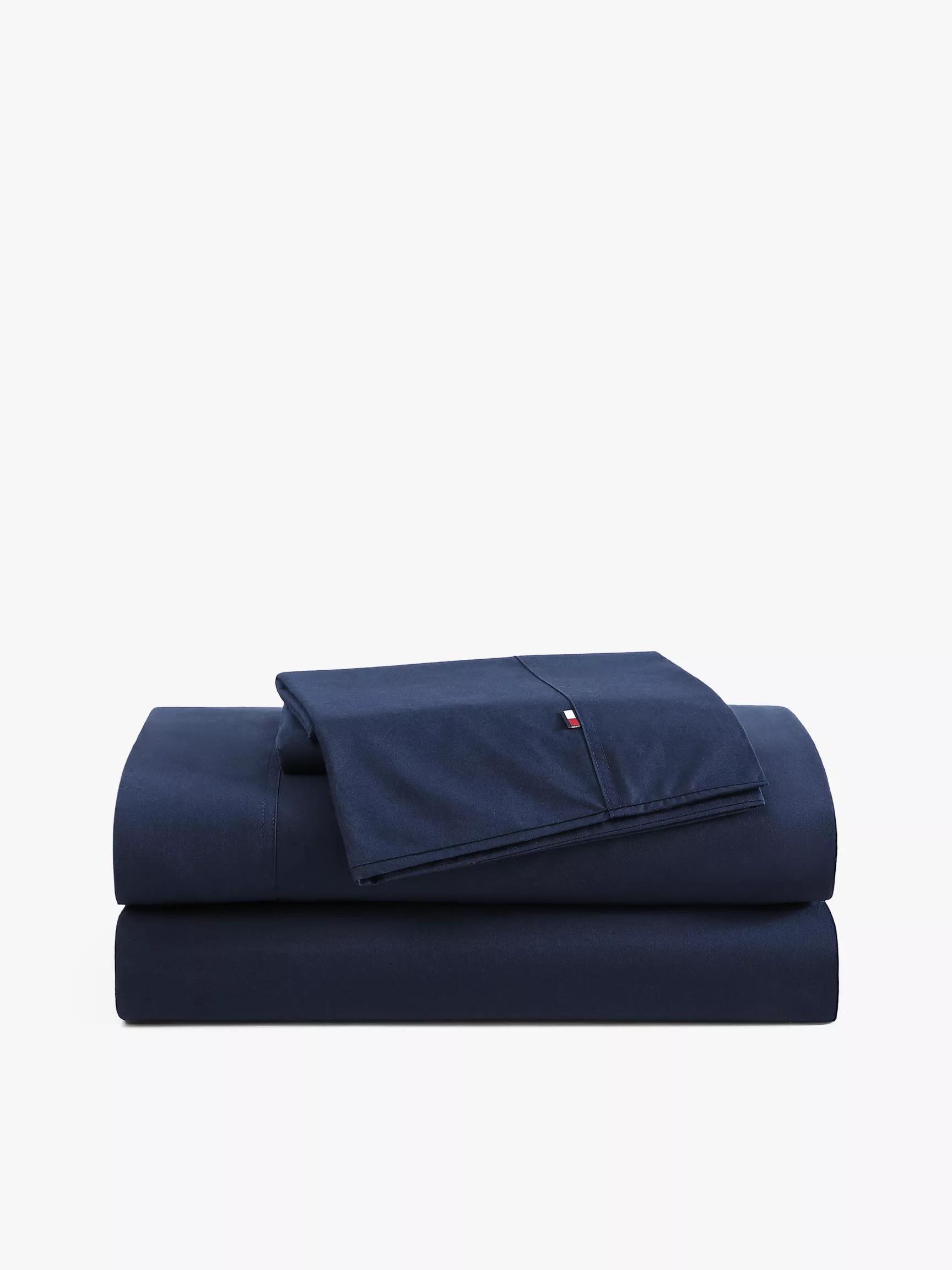 Navy Sheet Set by TOMMY HILFIGER