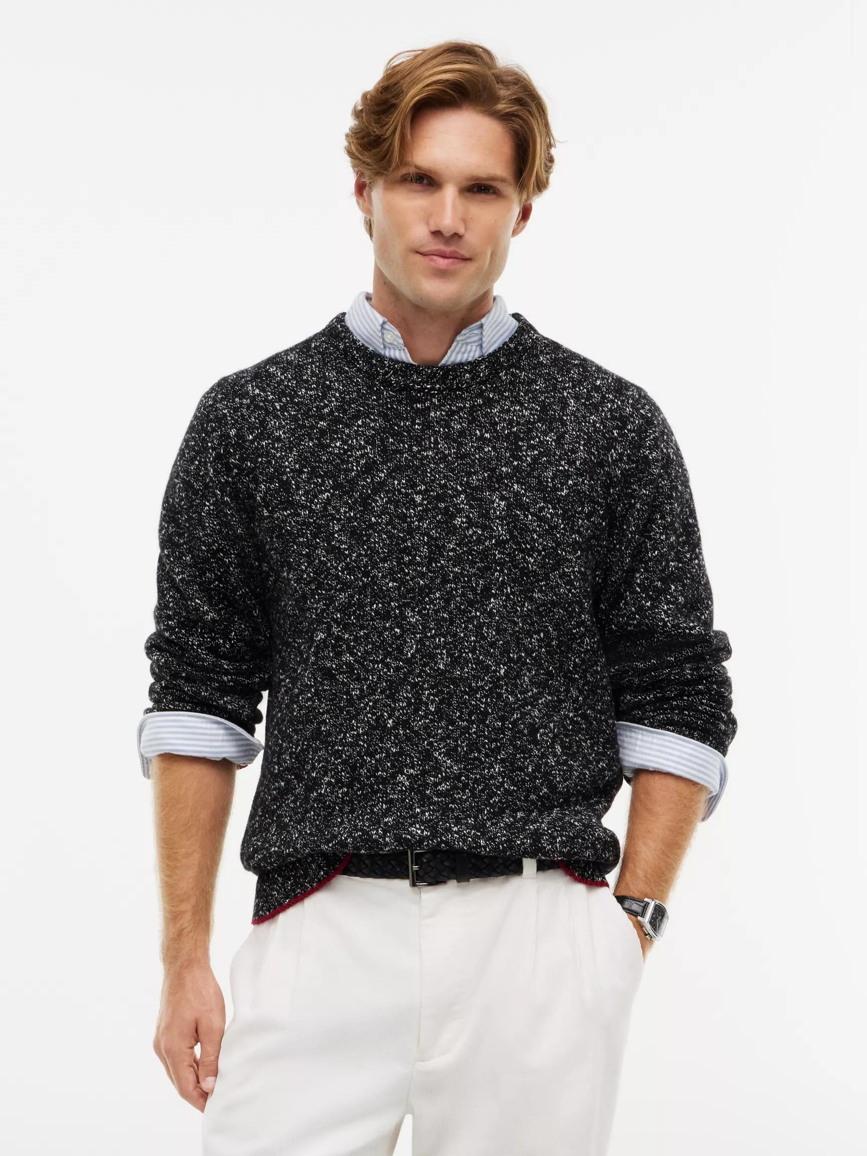 New York Label Donegal Wool-Blend Sweater by TOMMY HILFIGER
