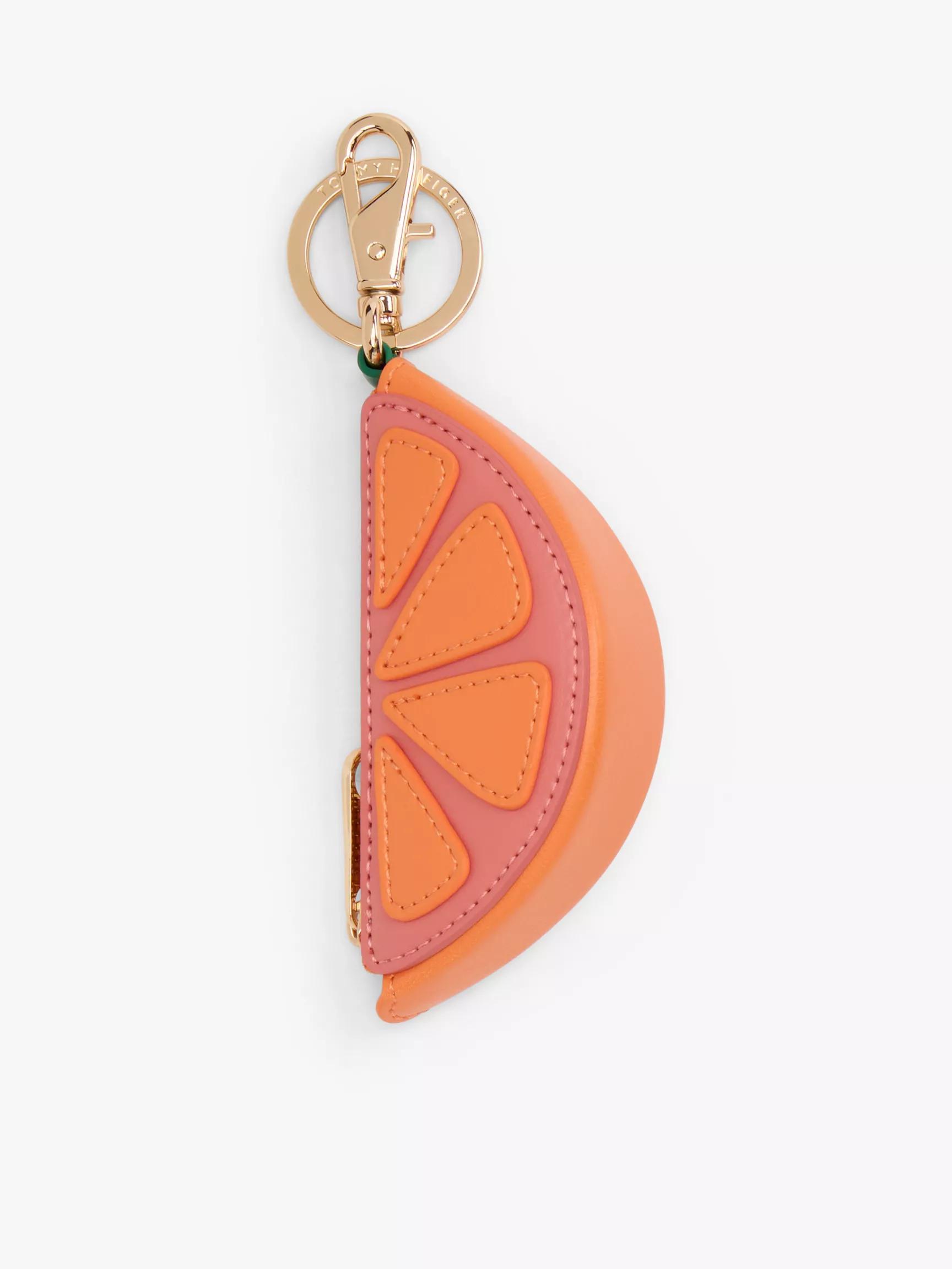 Orange Wedge Coin Purse Bag Charm by TOMMY HILFIGER