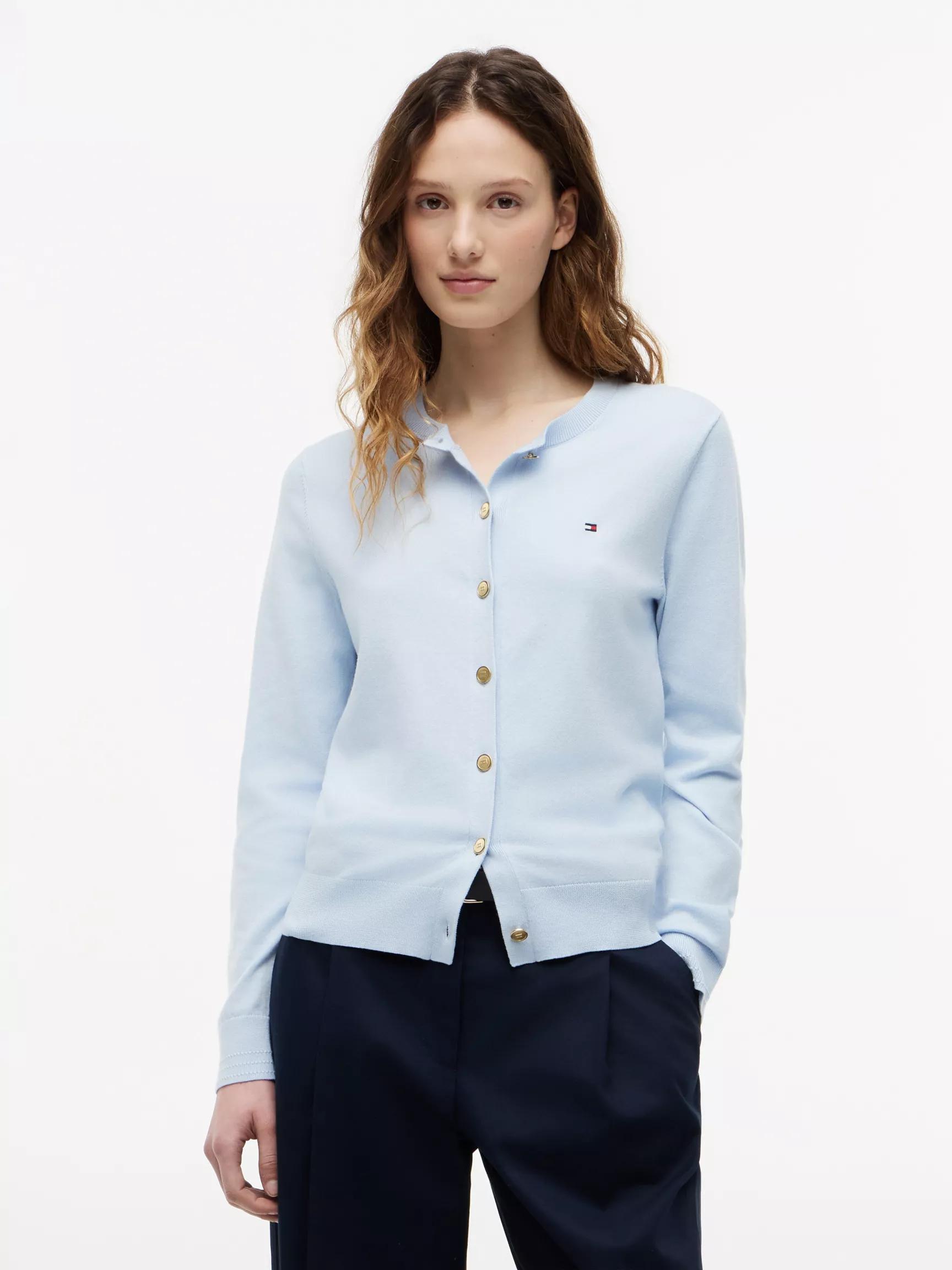 Organic Cotton Jersey Cardigan by TOMMY HILFIGER