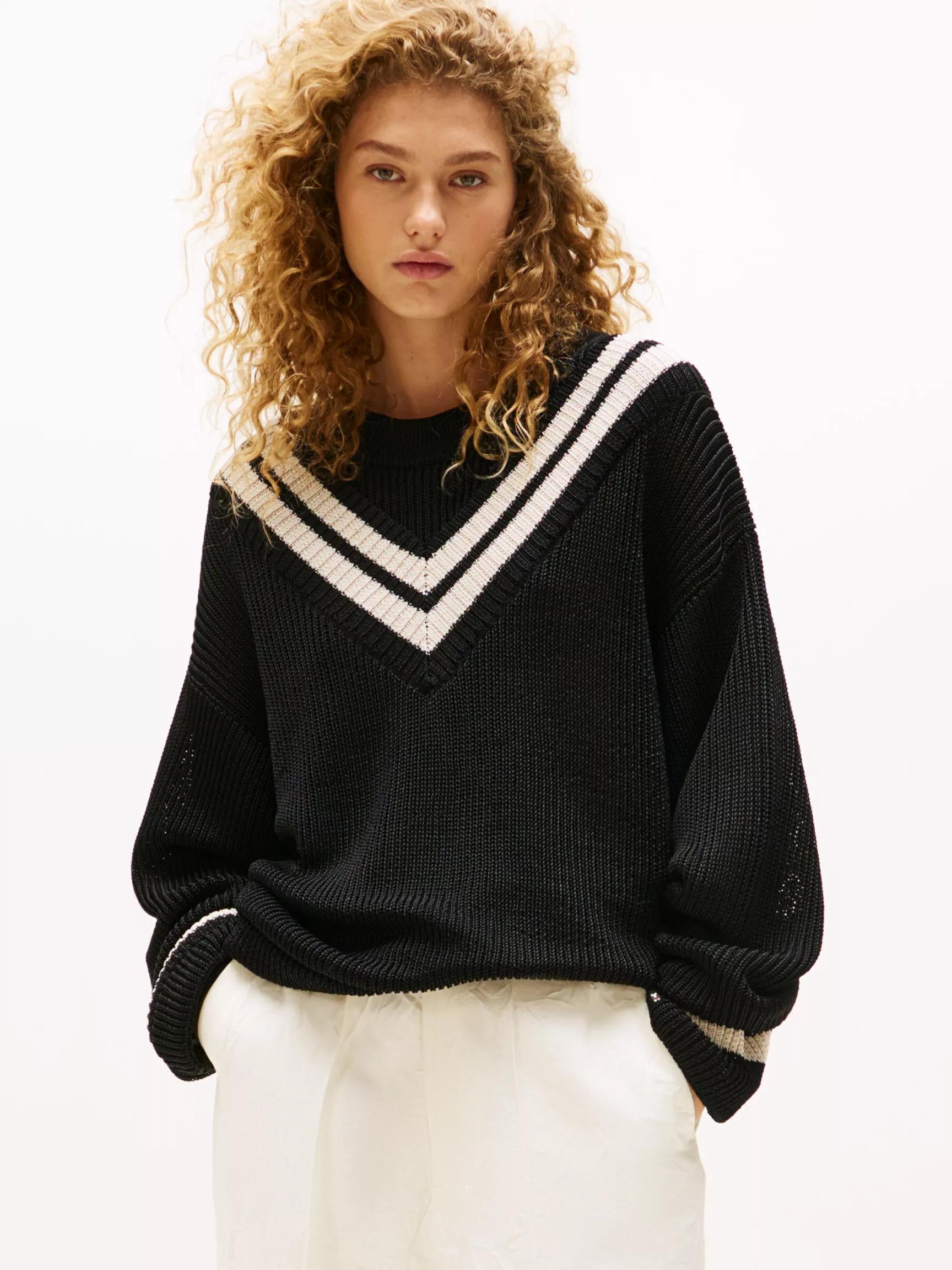 Oversized Varsity Sweater by TOMMY HILFIGER