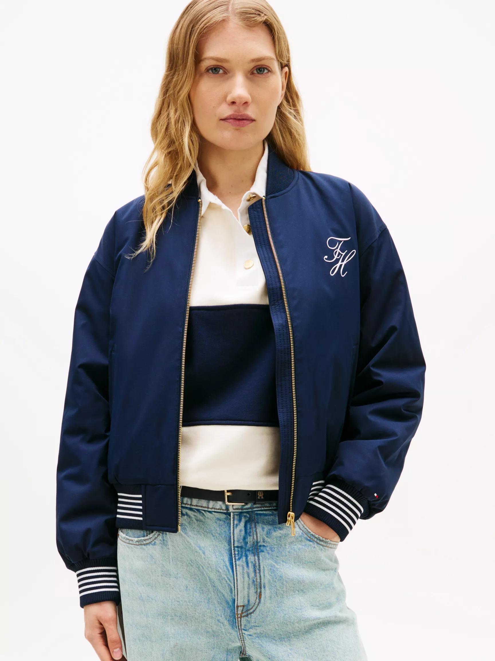 Padded Twill Bomber Jacket by TOMMY HILFIGER