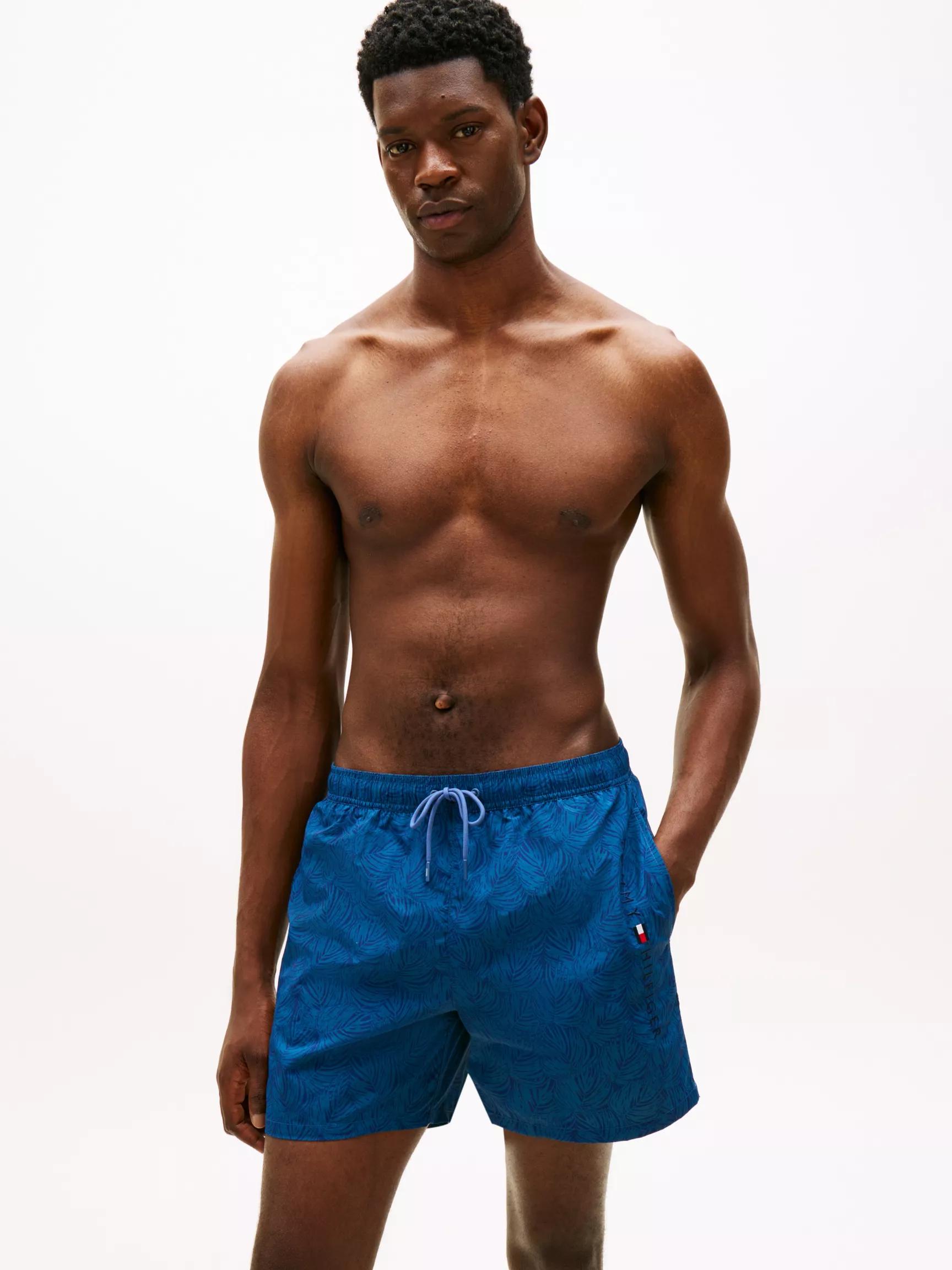 Palm Leaf Print 7" Swim Trunk by TOMMY HILFIGER