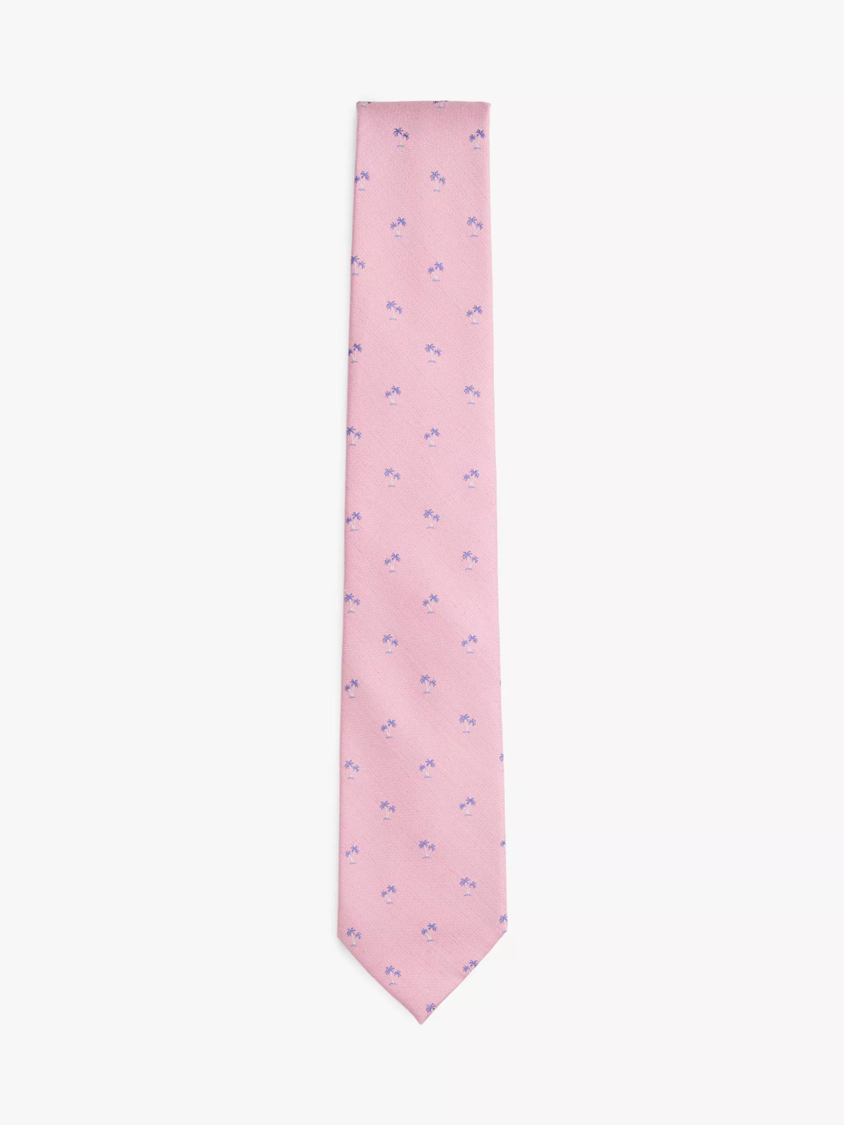 Palm Tree Print Silk-Blend Tie by TOMMY HILFIGER
