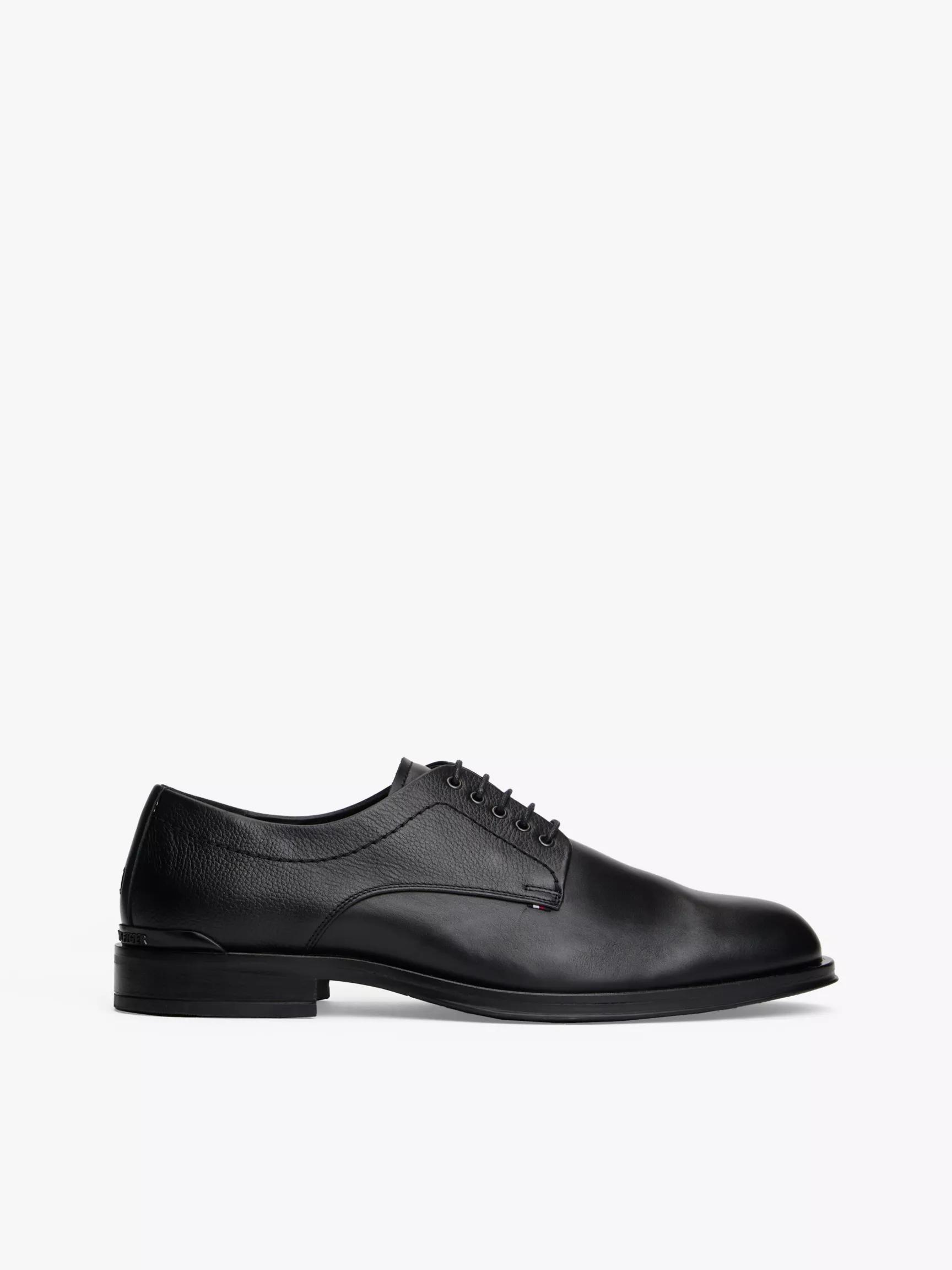 Paneled Leather Derby Shoe by TOMMY HILFIGER