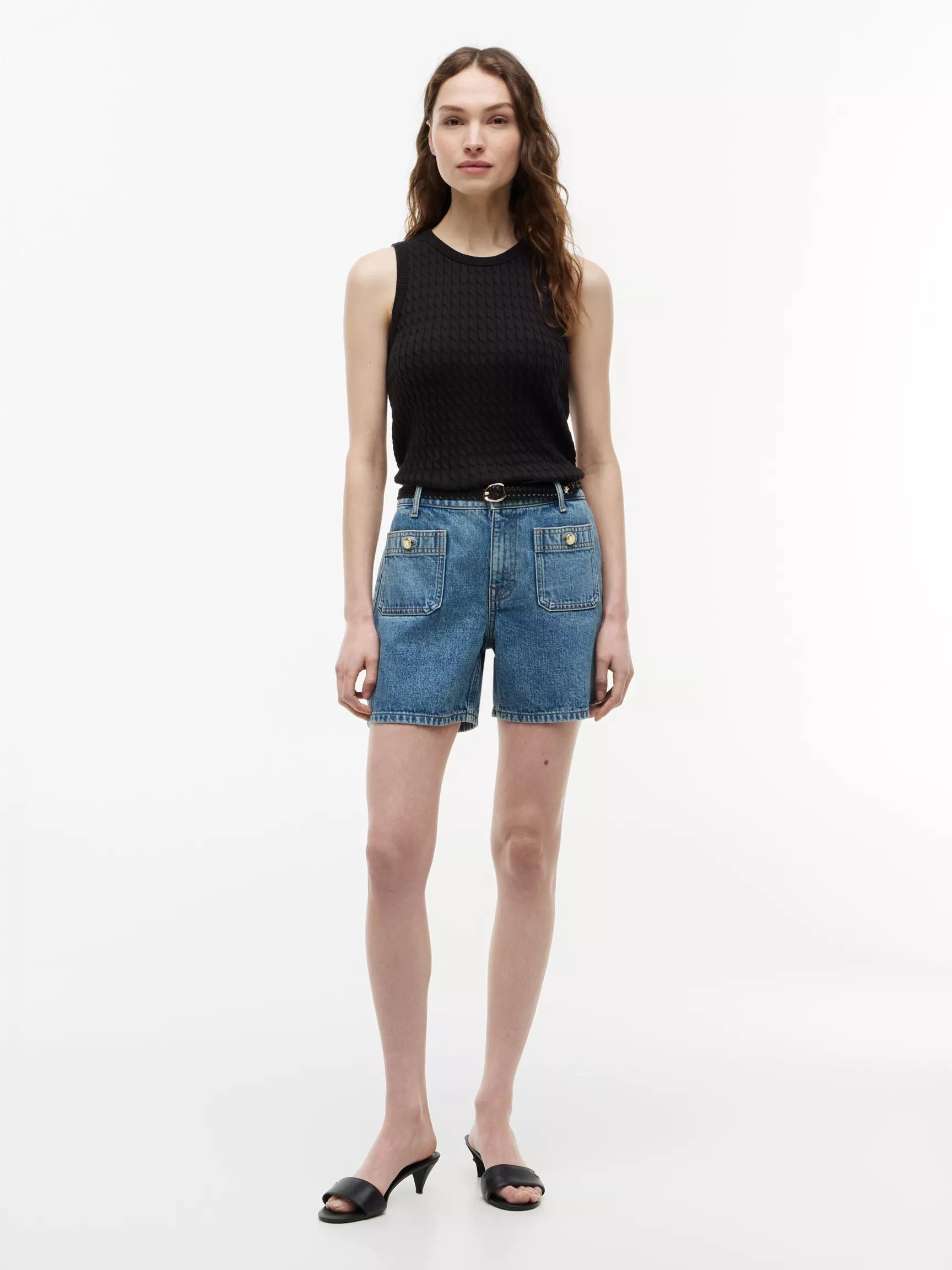 Patch Pocket 5" Denim Short by TOMMY HILFIGER
