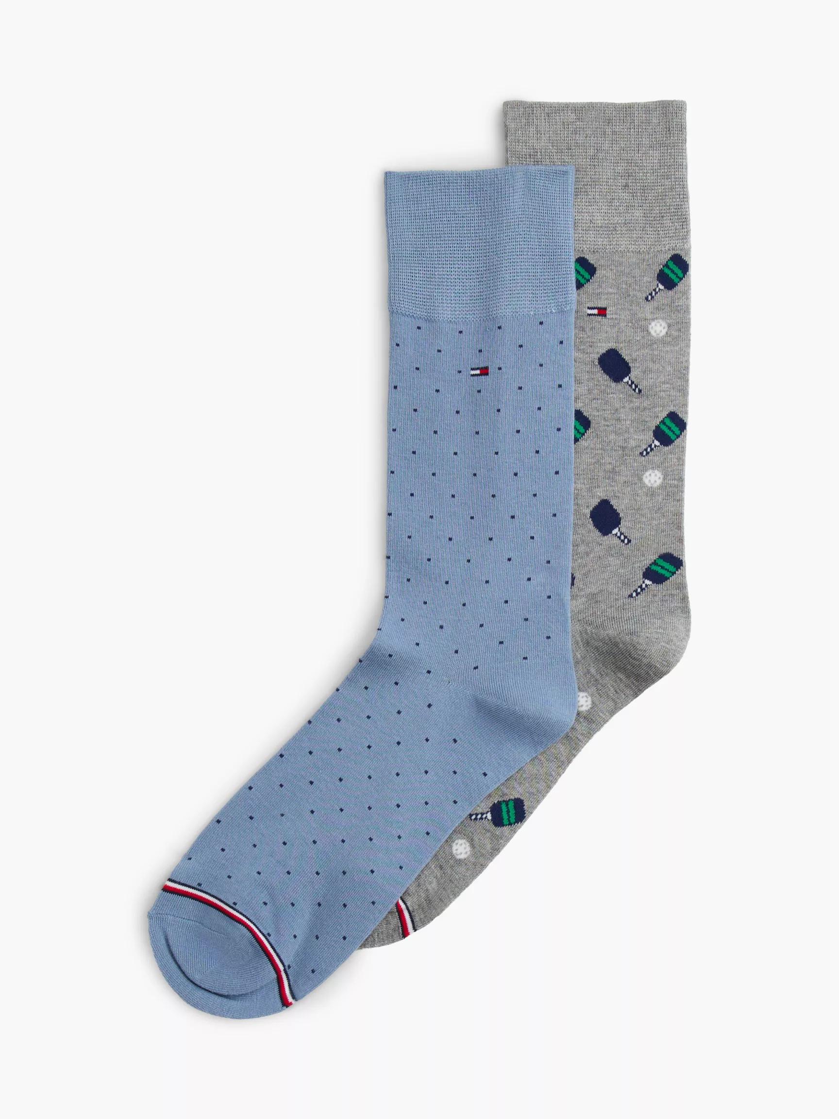 Pickleball & Dot Trouser Sock 2-Pack by TOMMY HILFIGER
