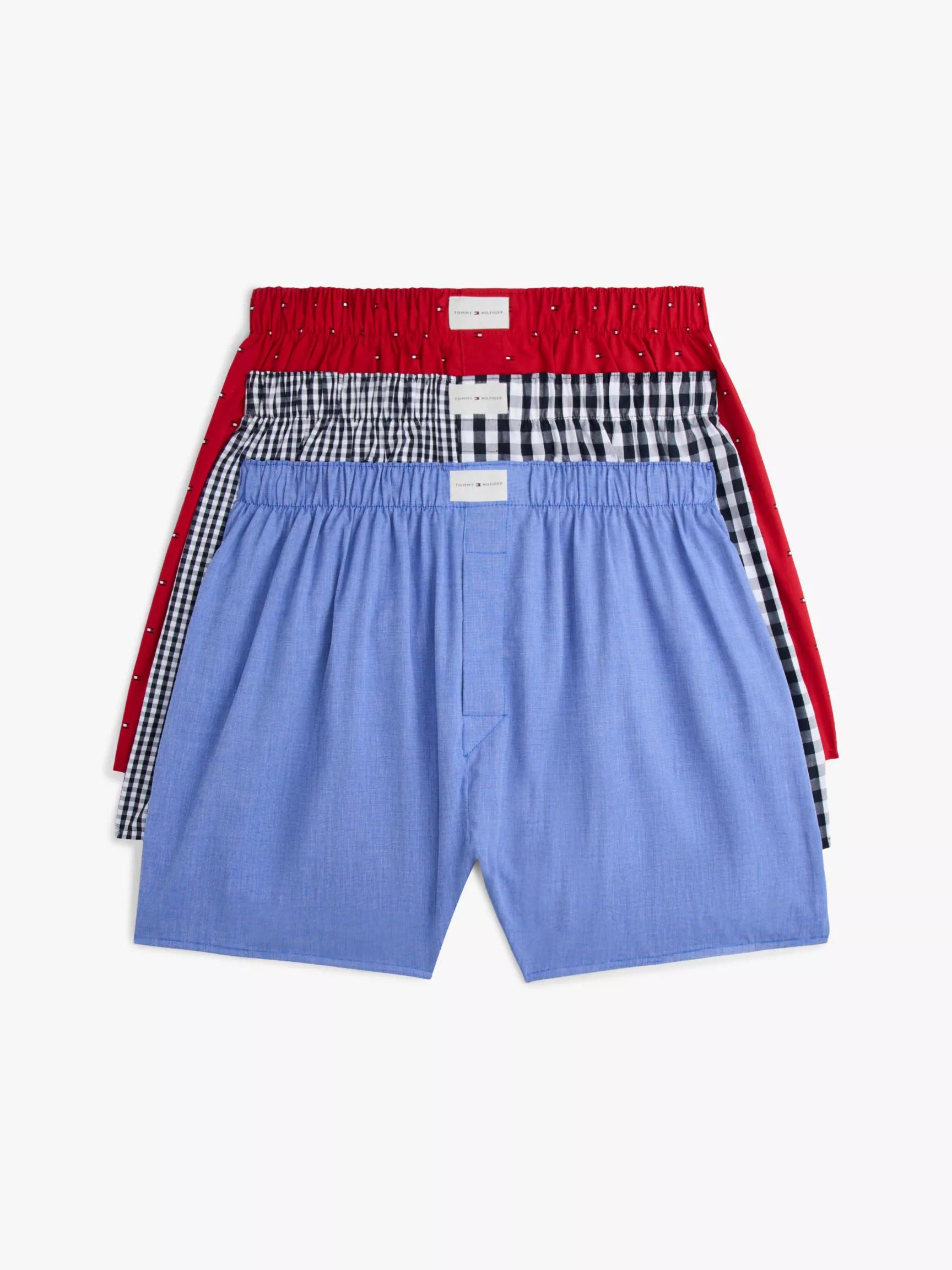 Printed Woven Boxer 3-Pack by TOMMY HILFIGER