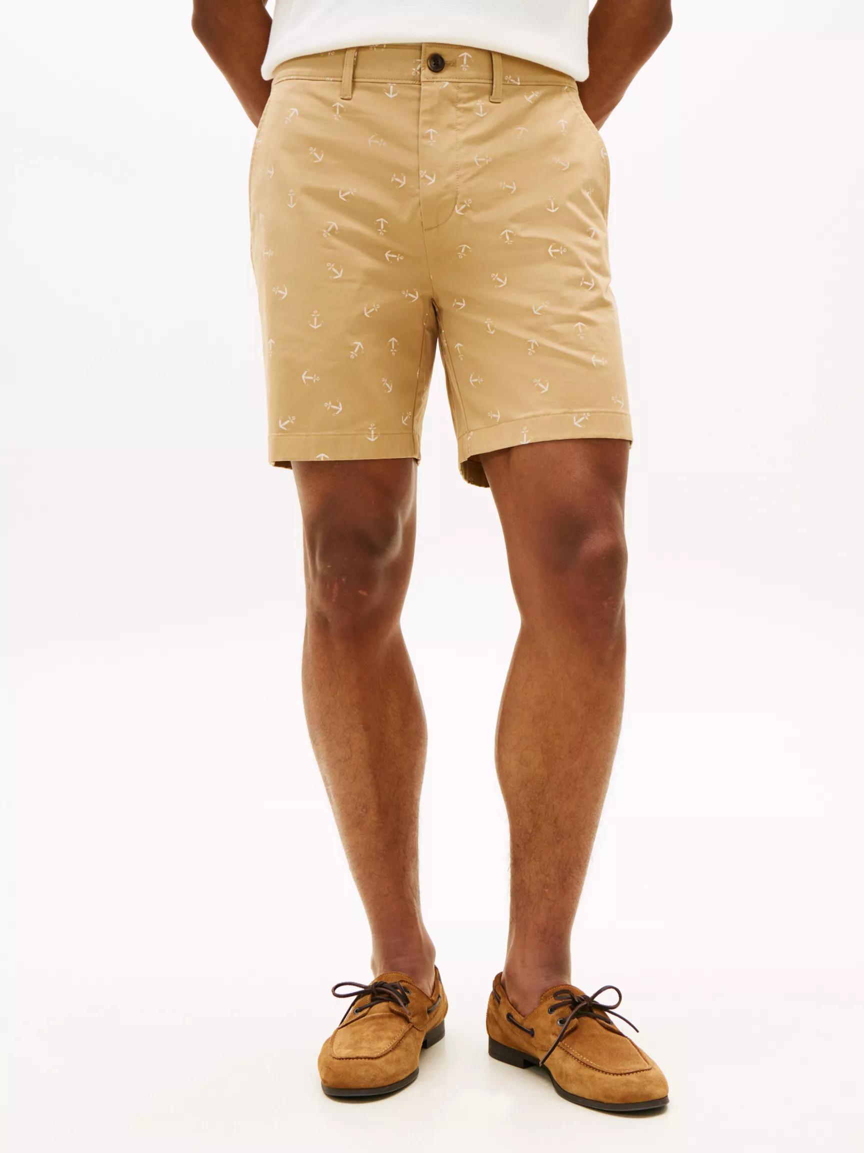 Regular Fit 7" Anchor Print Short by undefined