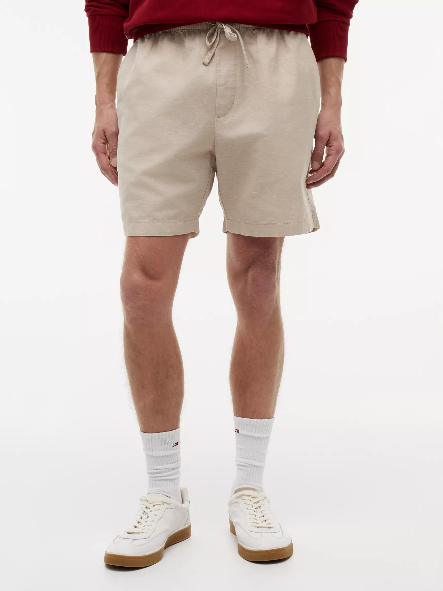 Regular Fit 7" Cotton-Linen Blend Short by TOMMY HILFIGER